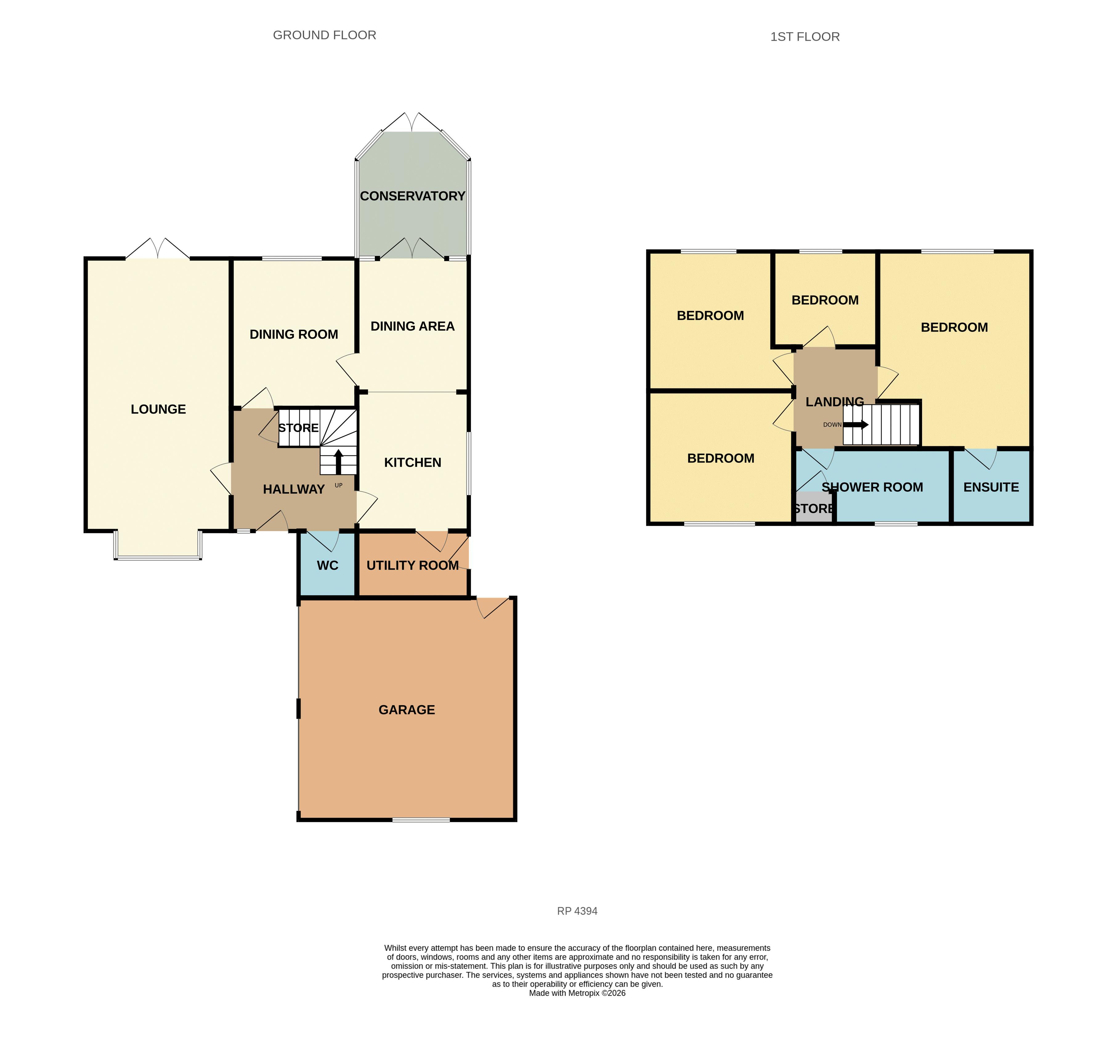 7, The Cloisters, Colwyn Bay floorplan