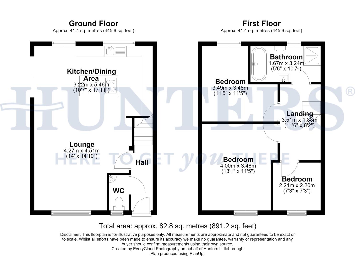 58a, James Street, Littleborough floorplan