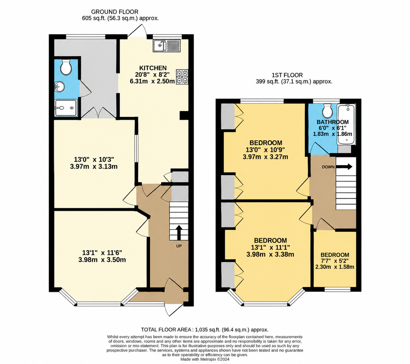 Lyndhurst Road, London floorplan