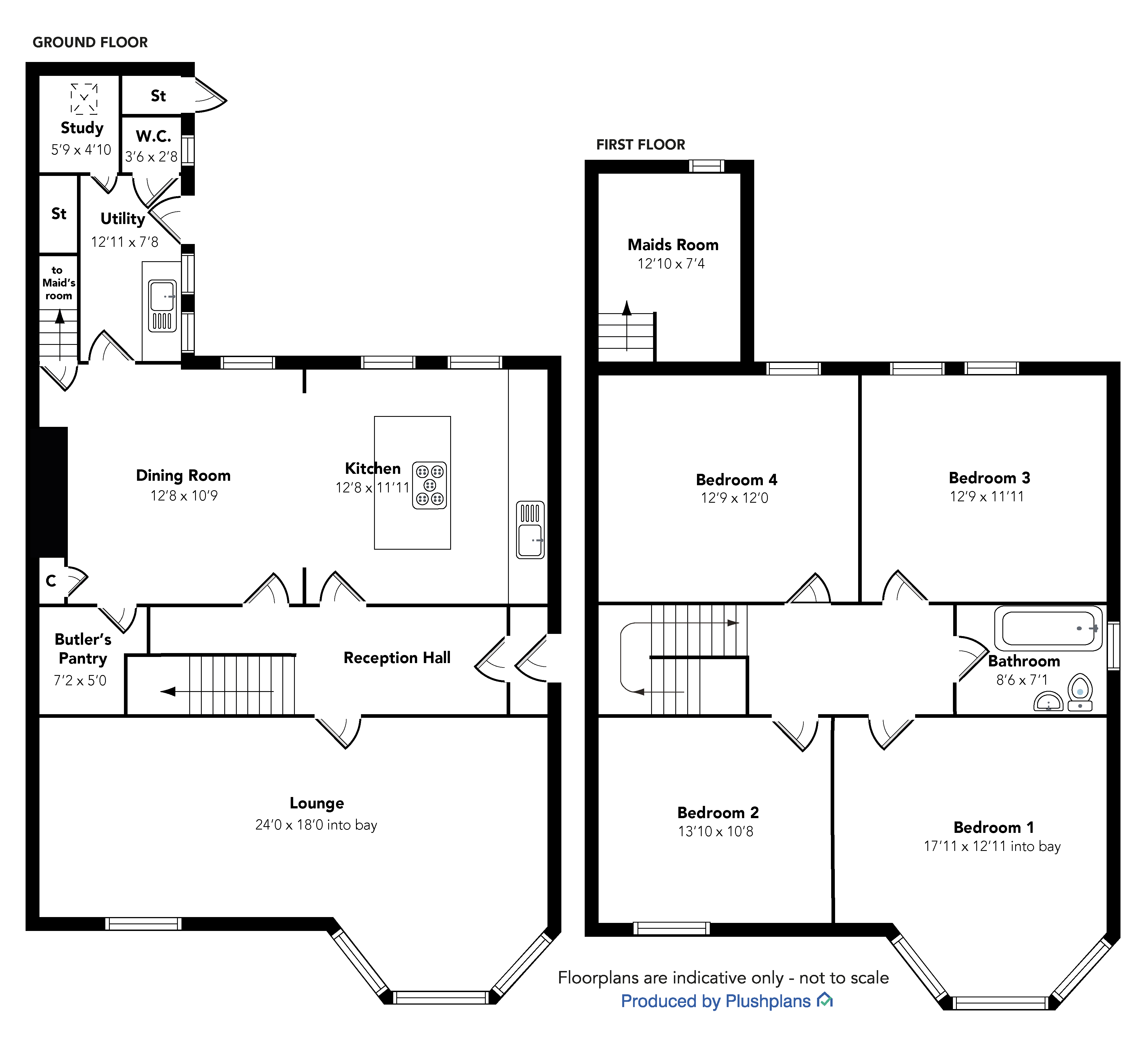 11, Potterhill Avenue, Paisley floorplan