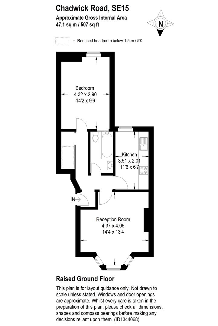 Chadwick Road, London floorplan