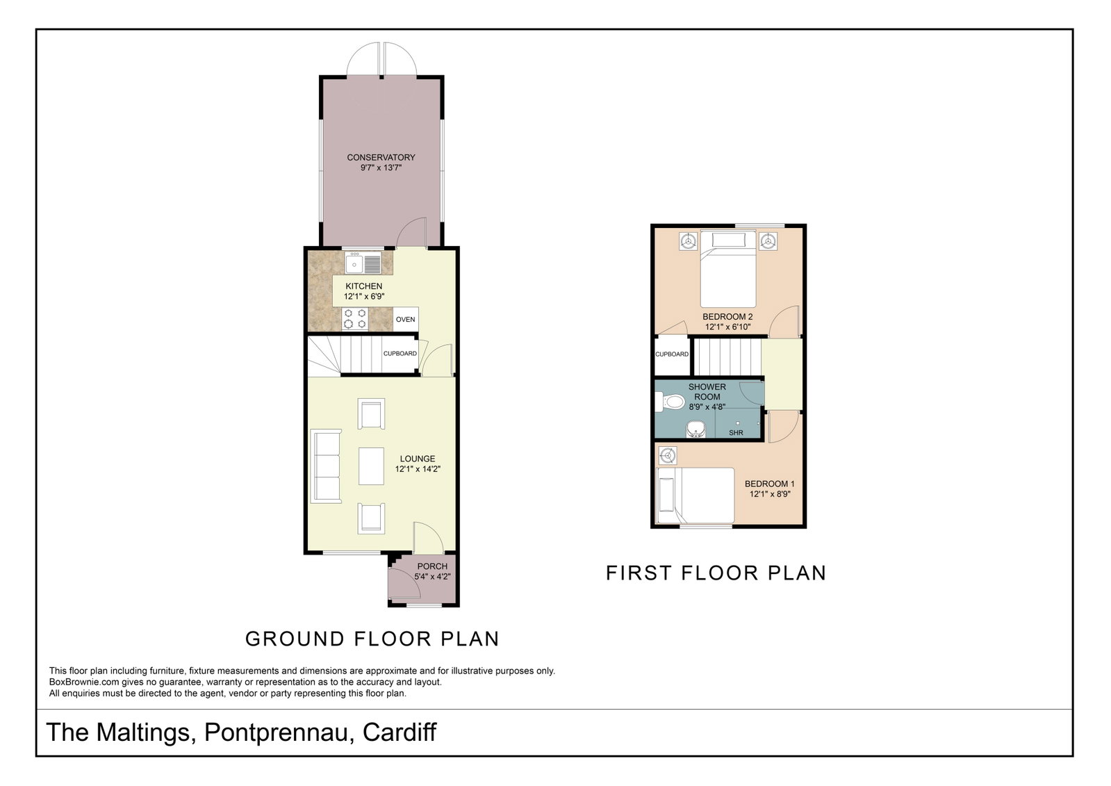 65, The Maltings, Cardiff floorplan