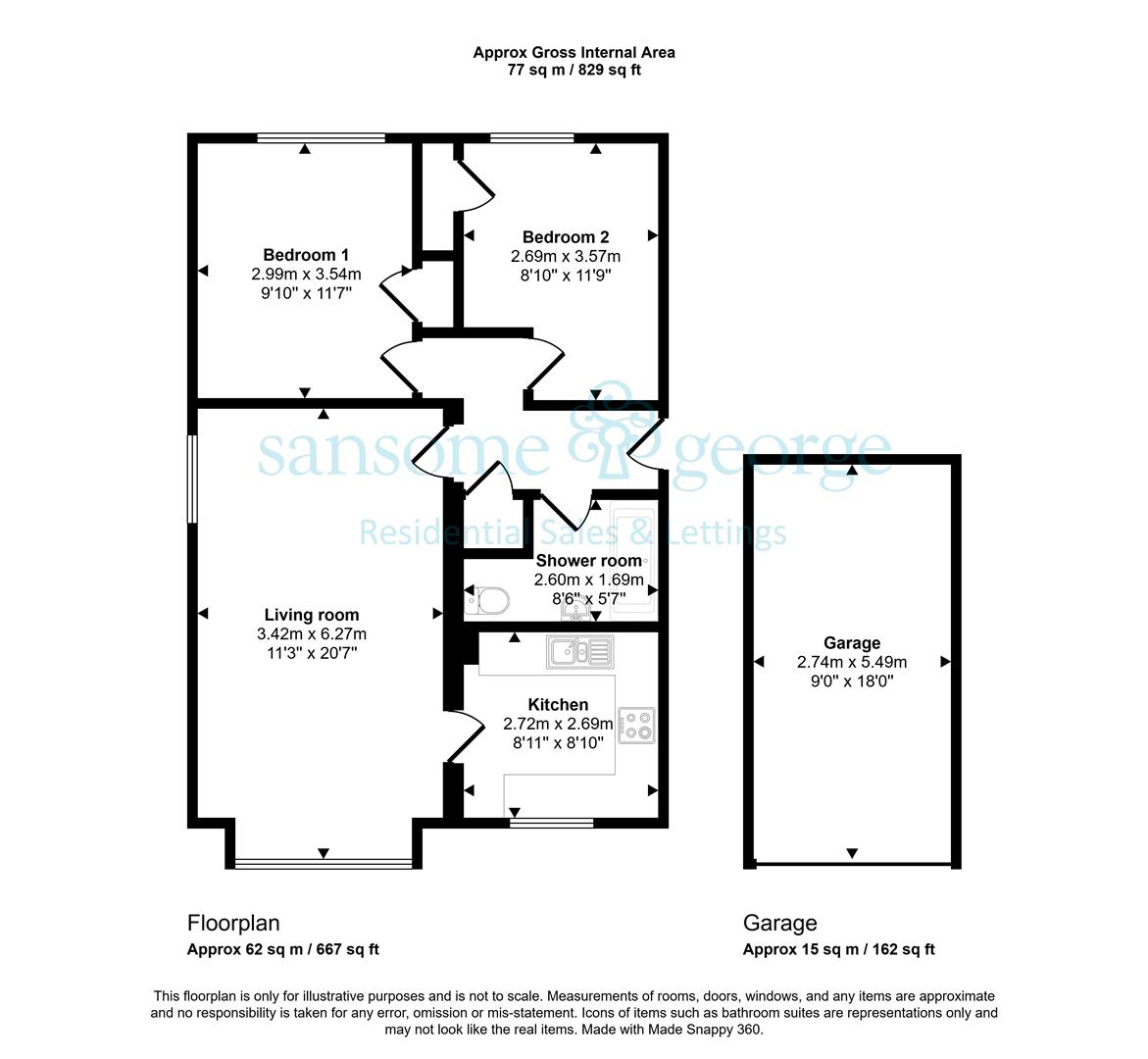 80, Starlings Drive, Reading floorplan