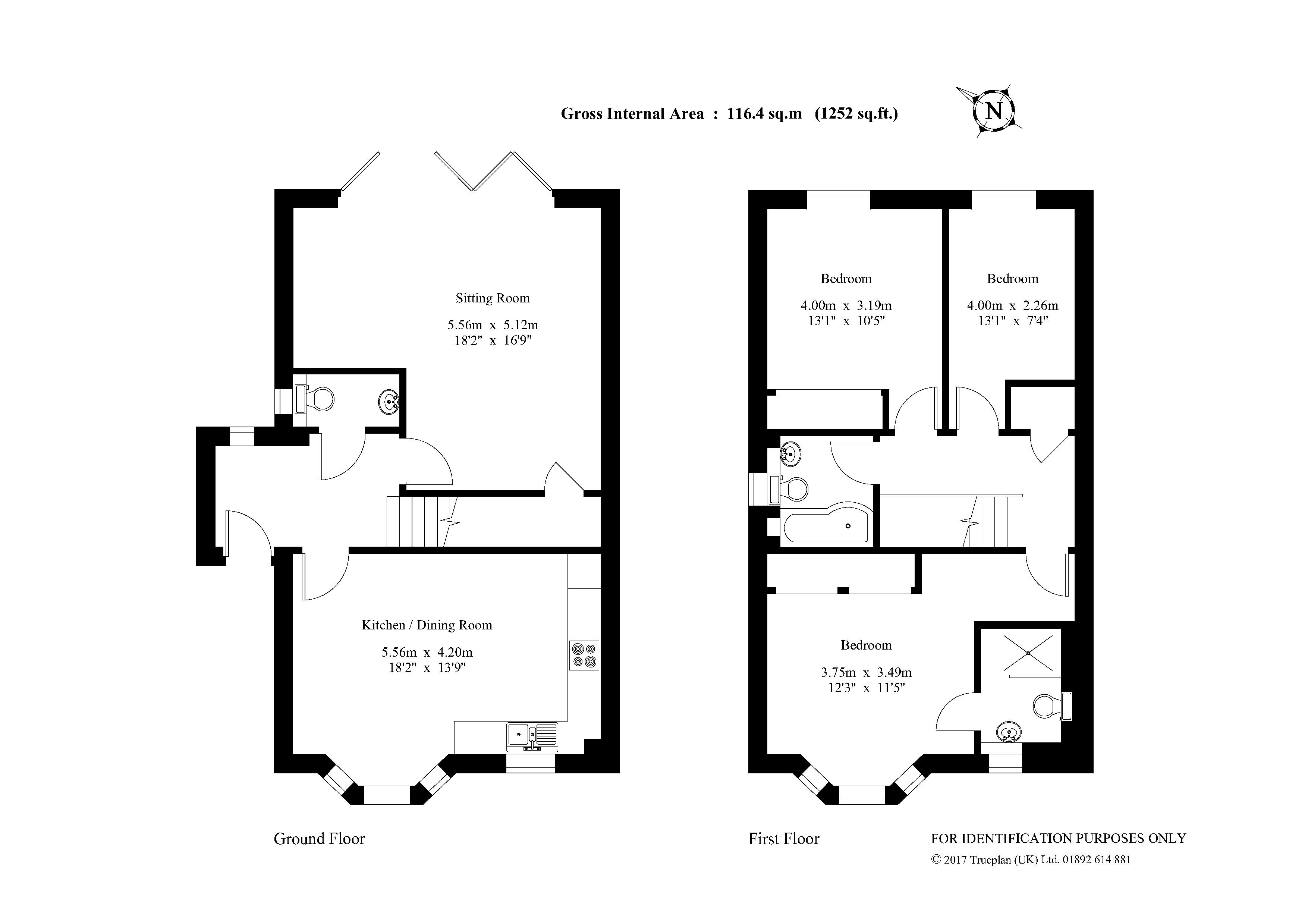 3 Bedrooms End terrace house for sale in Twitten Lane, Felbridge, West Sussex RH19