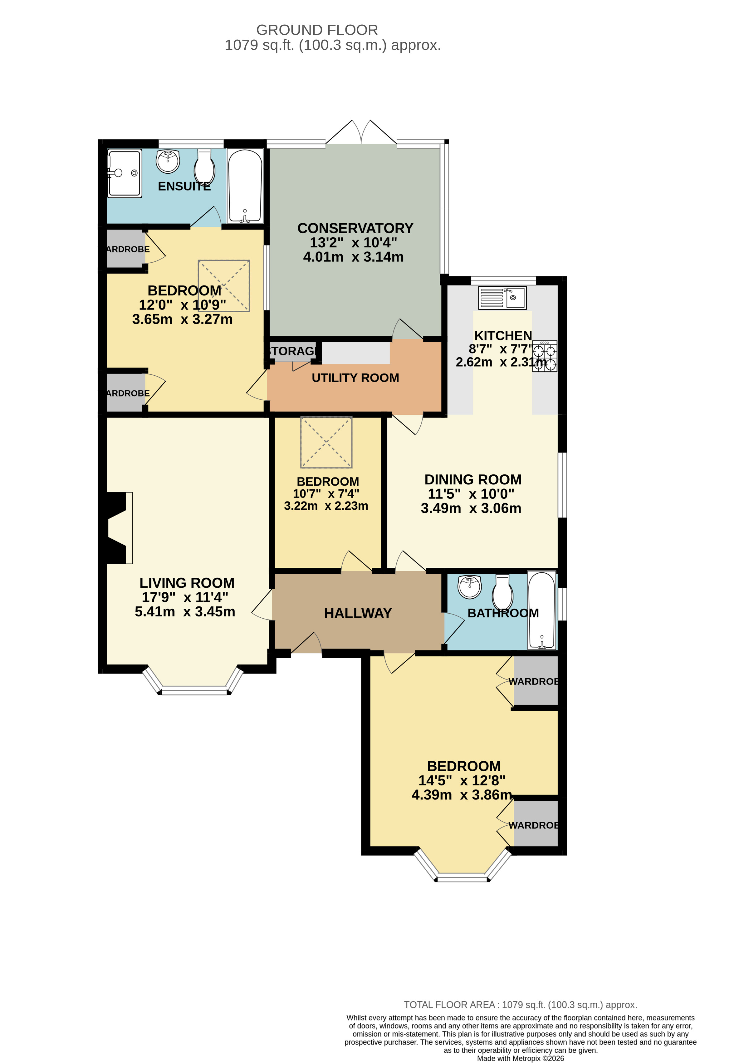 9, Laverton Road, Westbury floorplan