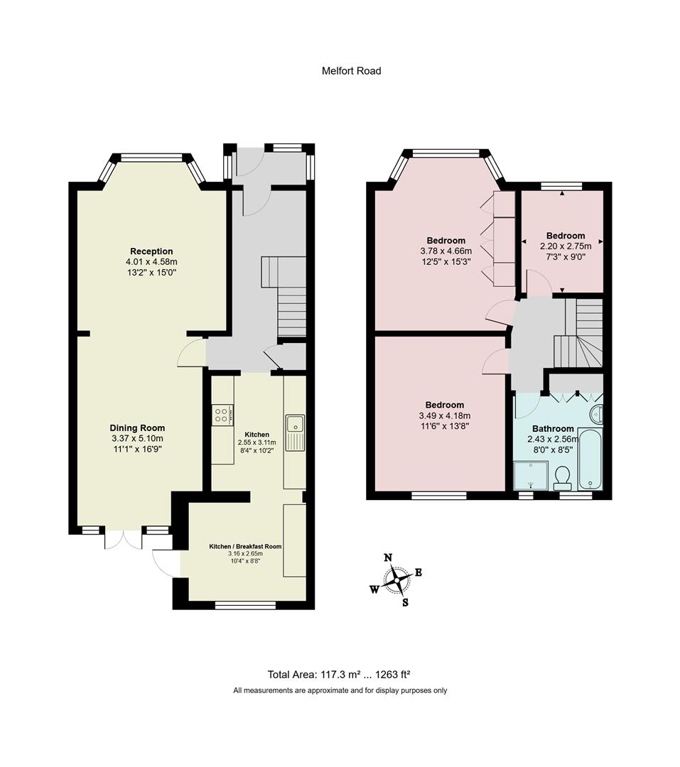 205, Melfort Road, Thornton Heath floorplan