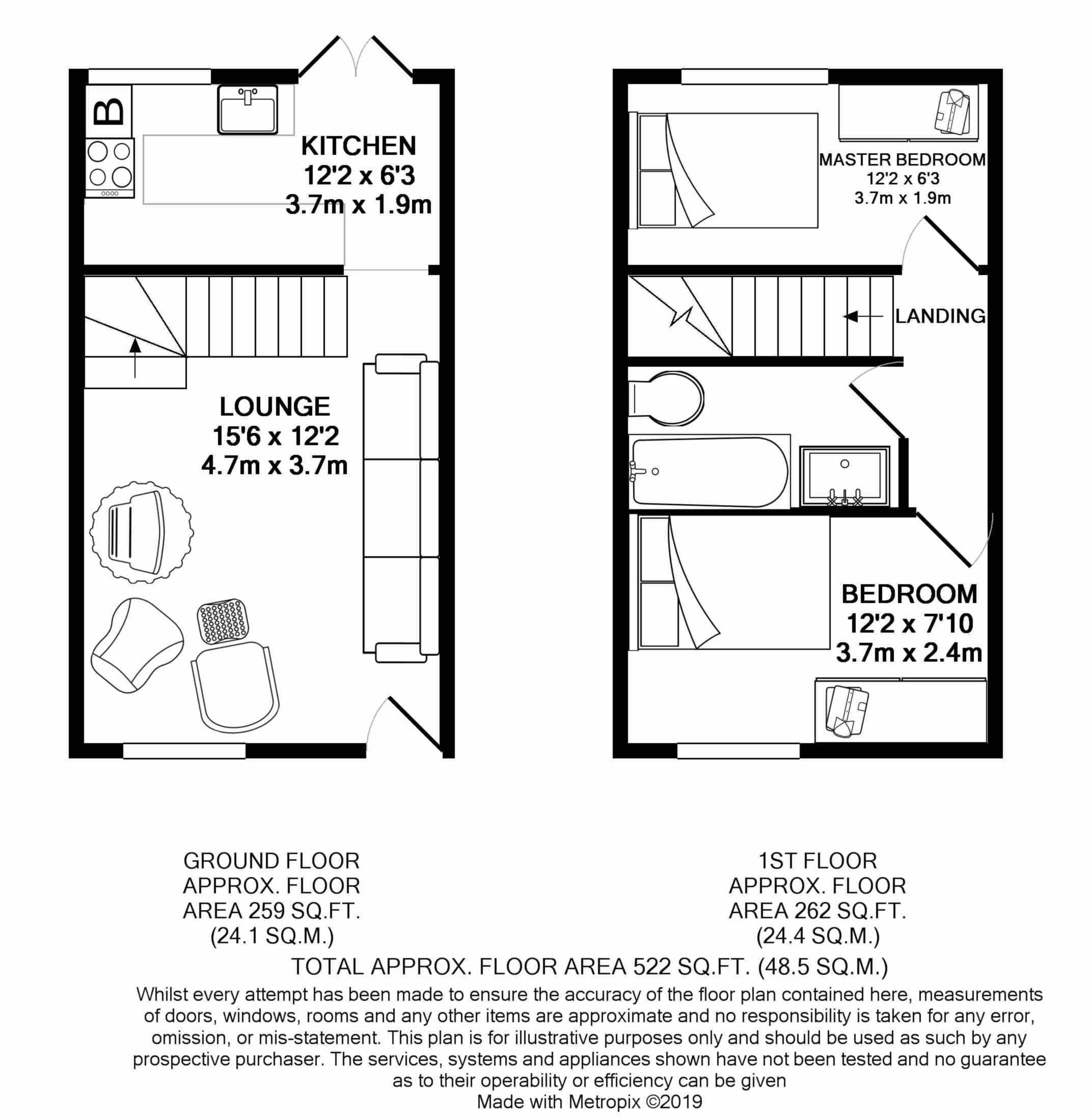 2 Bedrooms Terraced house for sale in Heron Gardens, Rayleigh SS6