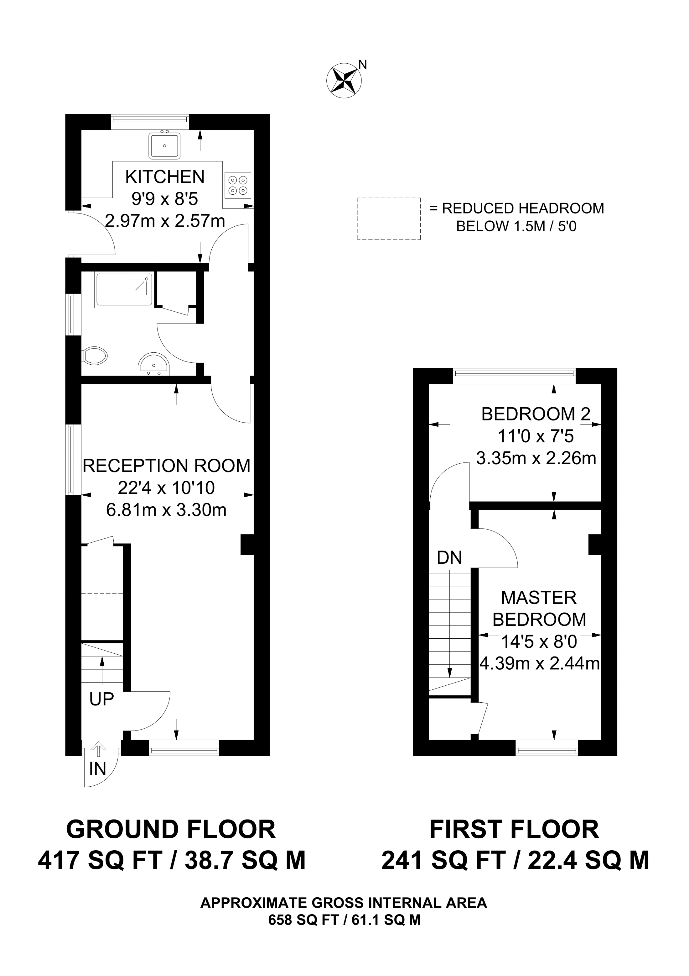 3 Bedrooms Semi-detached house for sale in Gloster Cottages, Anchor Hill, Knaphill, Woking GU21