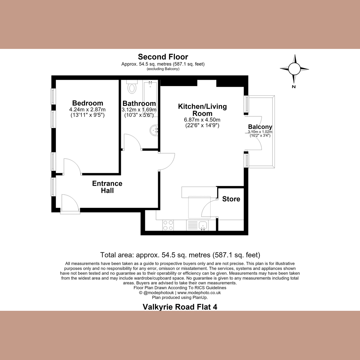 Valkyrie Road, Westcliff-on-sea floorplan