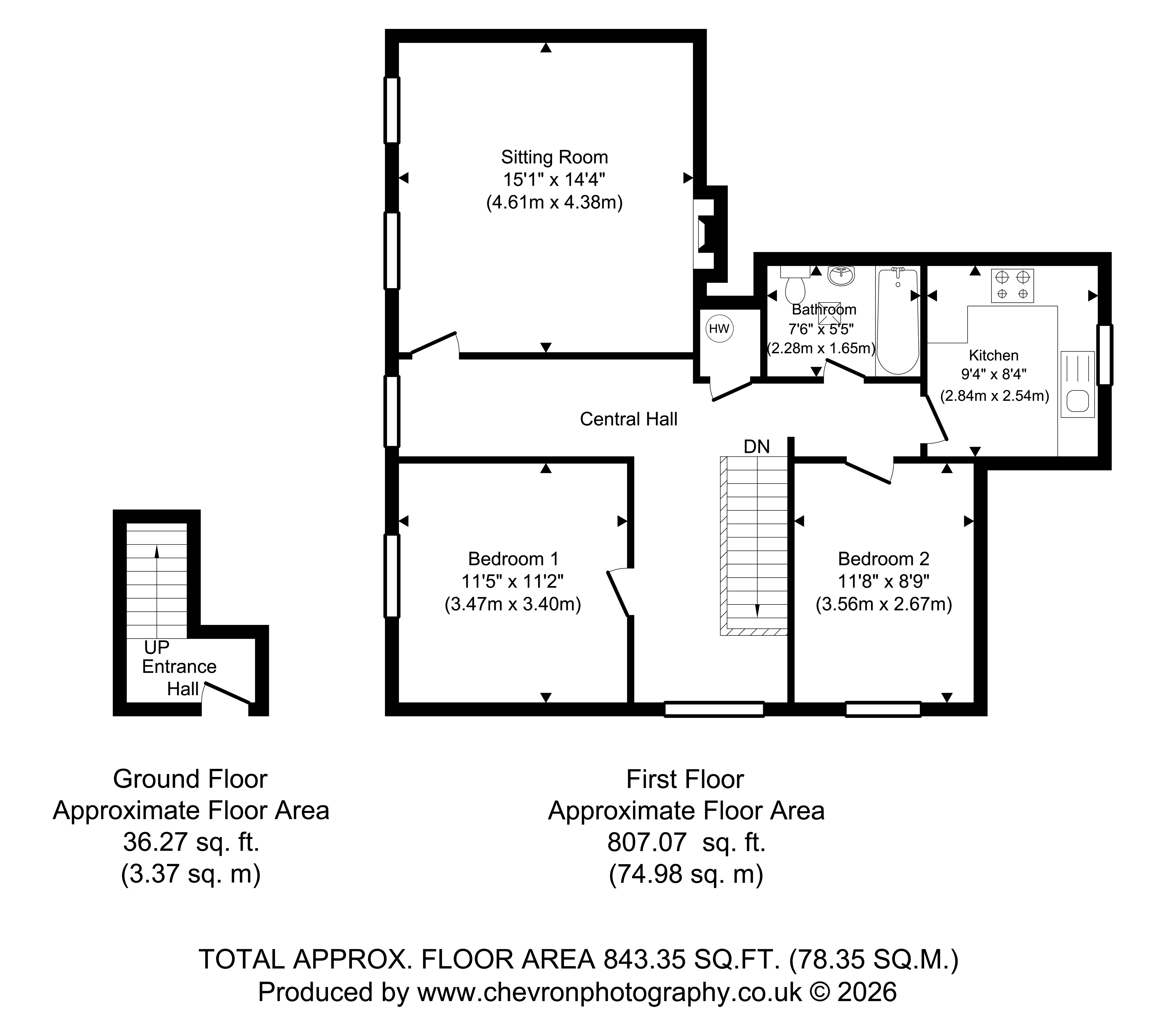 2 List House, Hall Street, Sudbury floorplan
