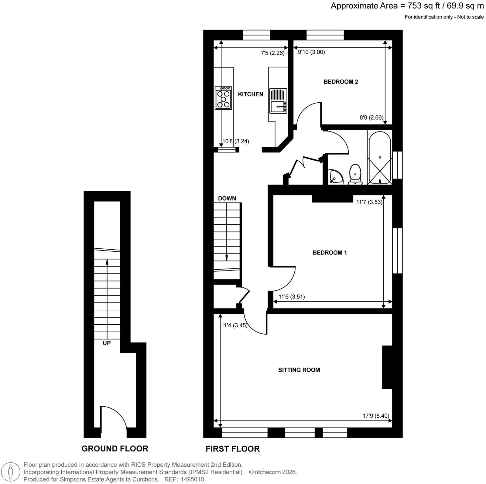 31, Fairfield South, Kingston Upon Thames floorplan