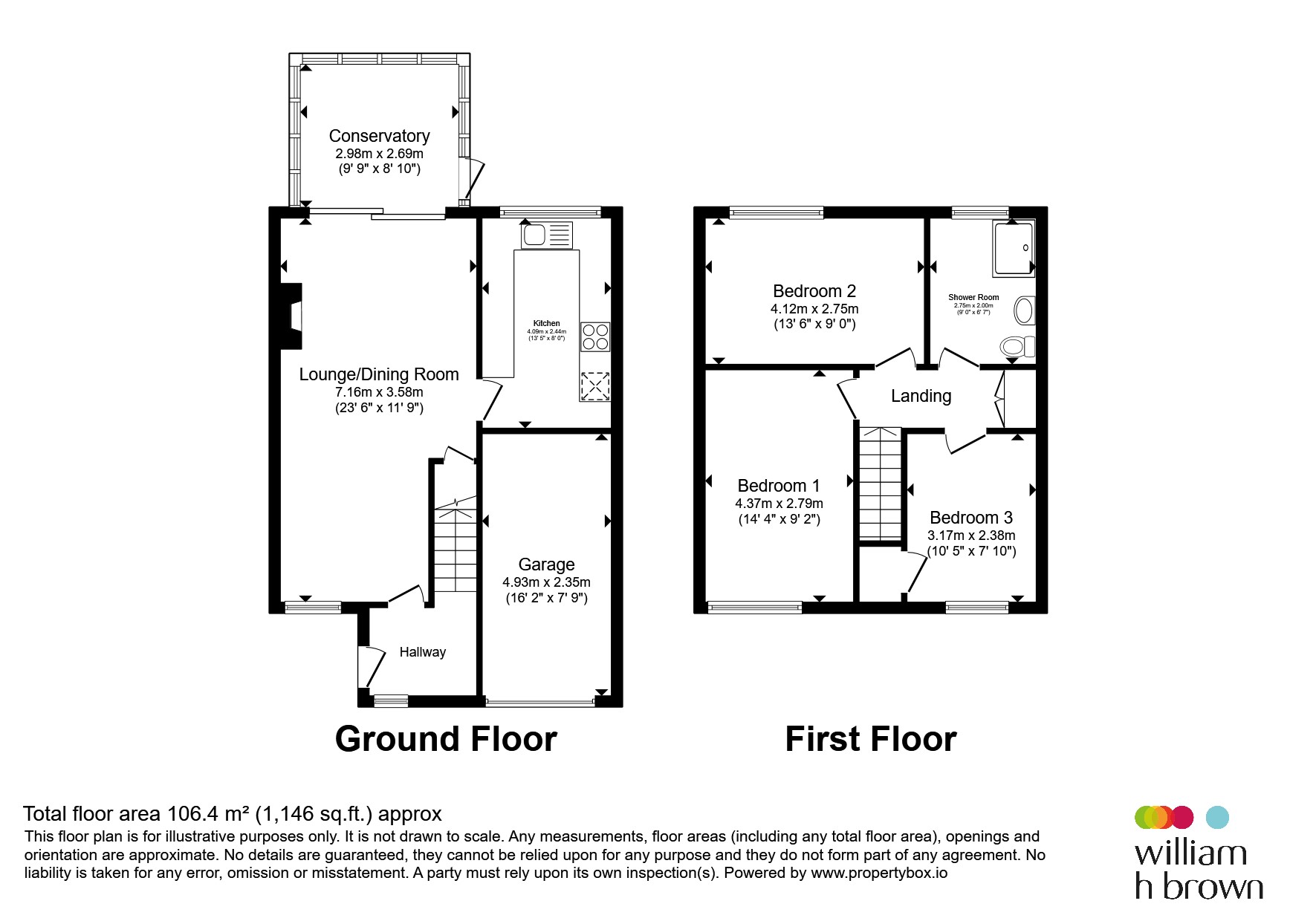 62, Farrier Lane, Leicester floorplan