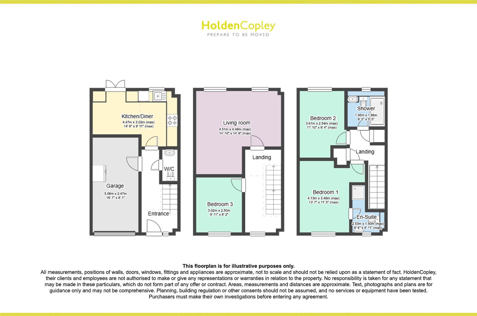 35 Pearce Drive, Nottingham floorplan
