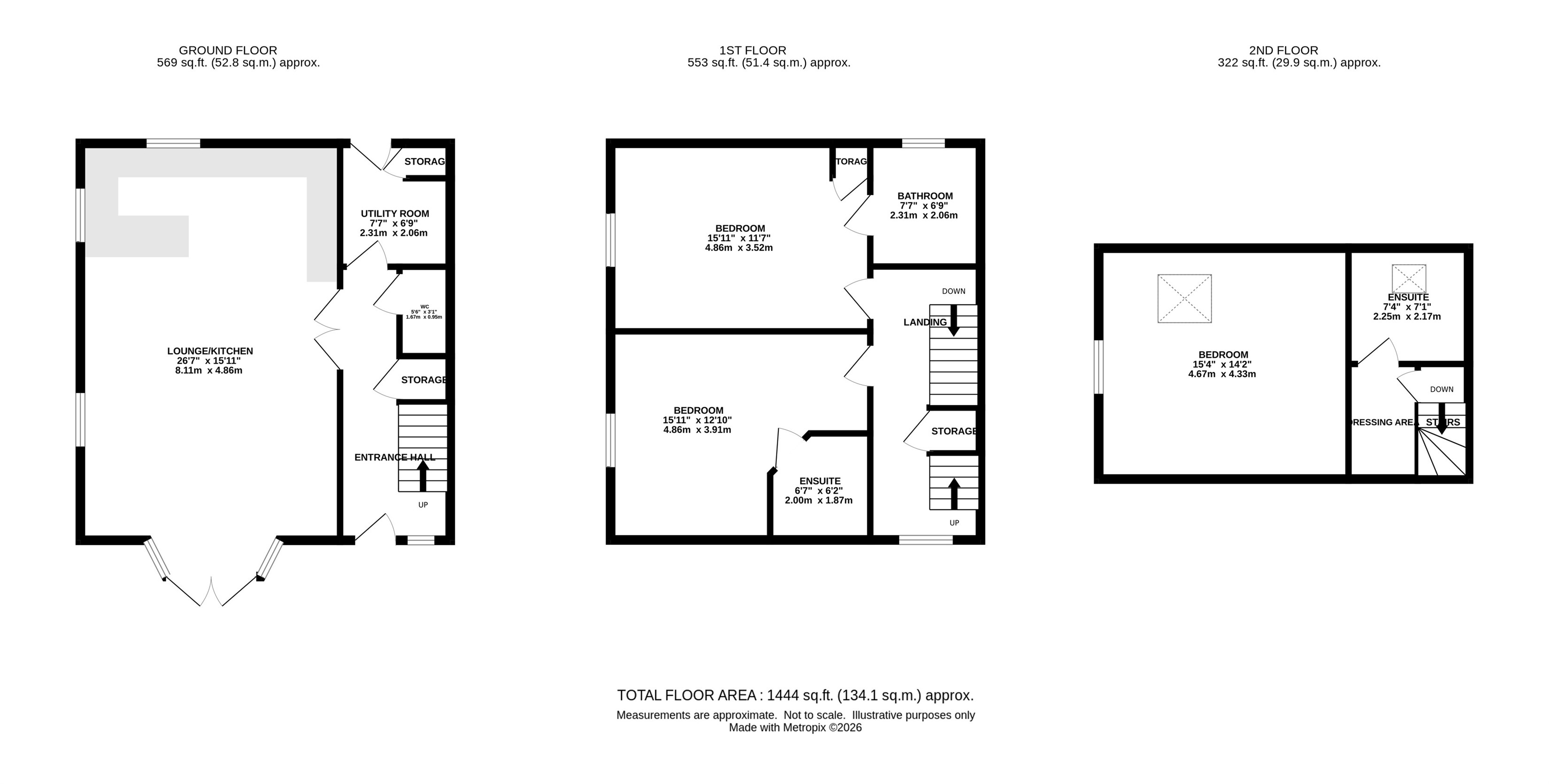 2, Dye Lane, Romiley floorplan