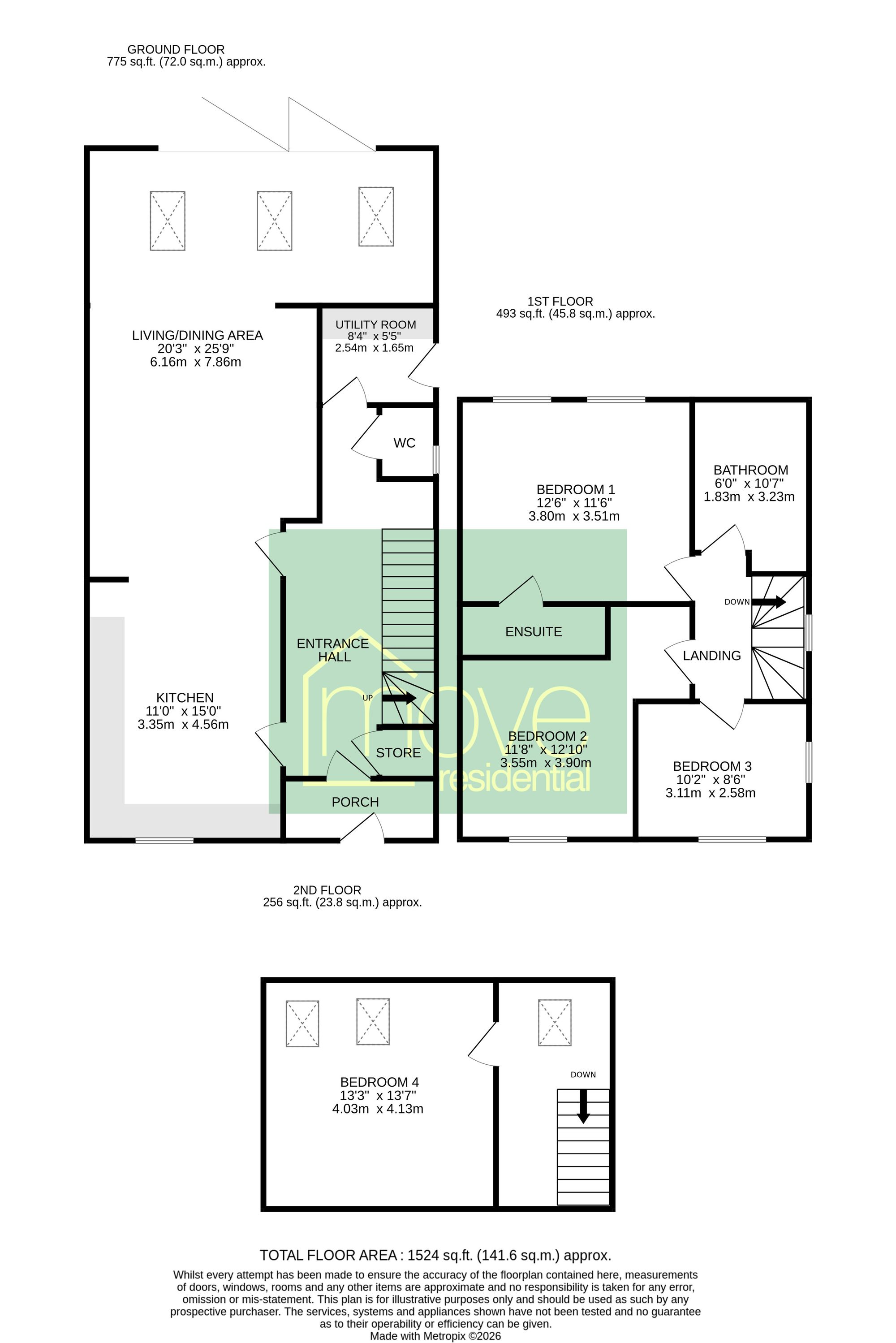 34 Seven Acres Lane, Wirral floorplan