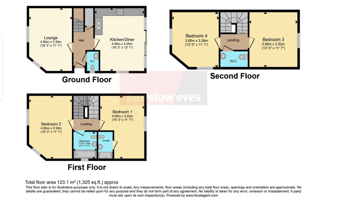 1G North Down,, North Down, South Croydon floorplan