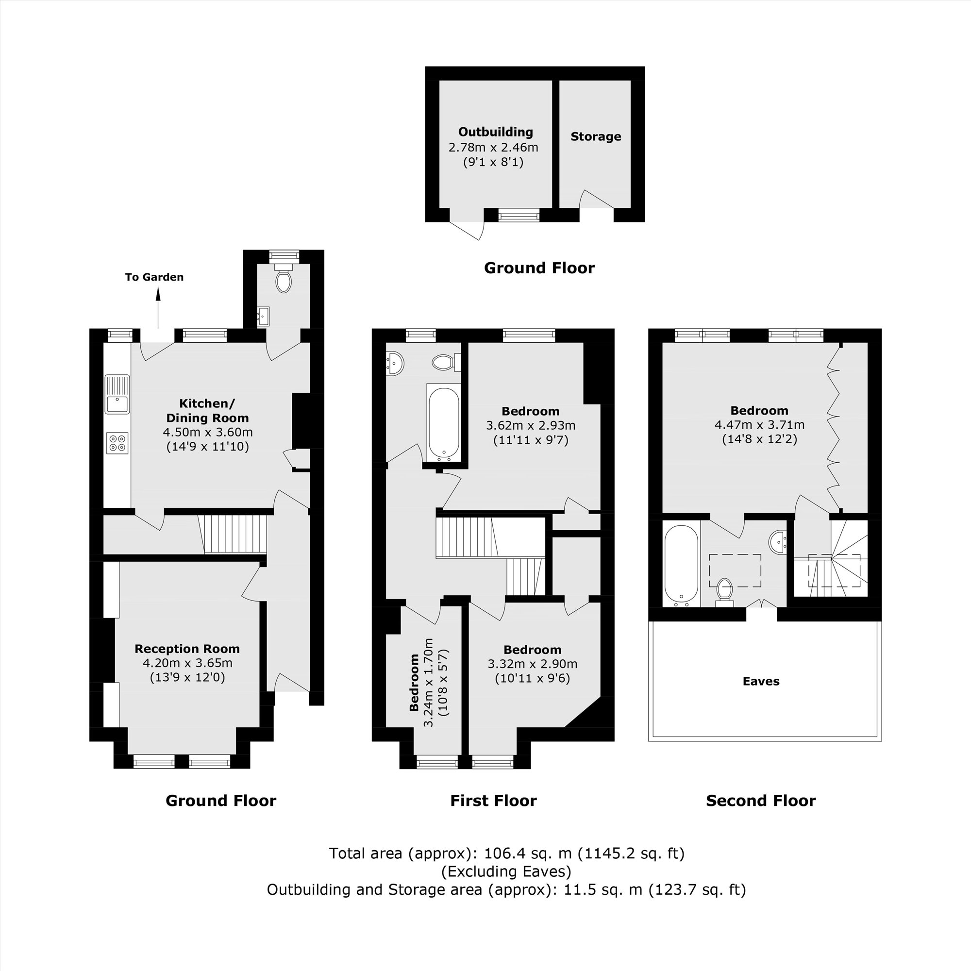 40, Fallsbrook Road, London floorplan