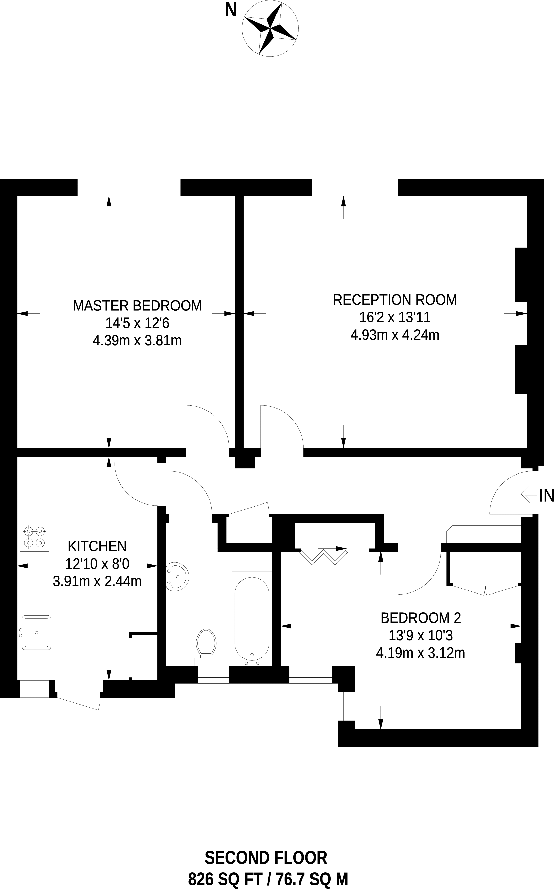 2 Bedrooms Flat to rent in Coram Street, Bloomsbury WC1N