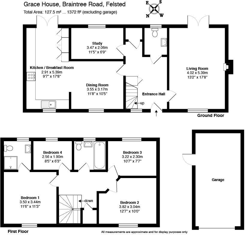 Grace House, Braintree Road, Dunmow floorplan