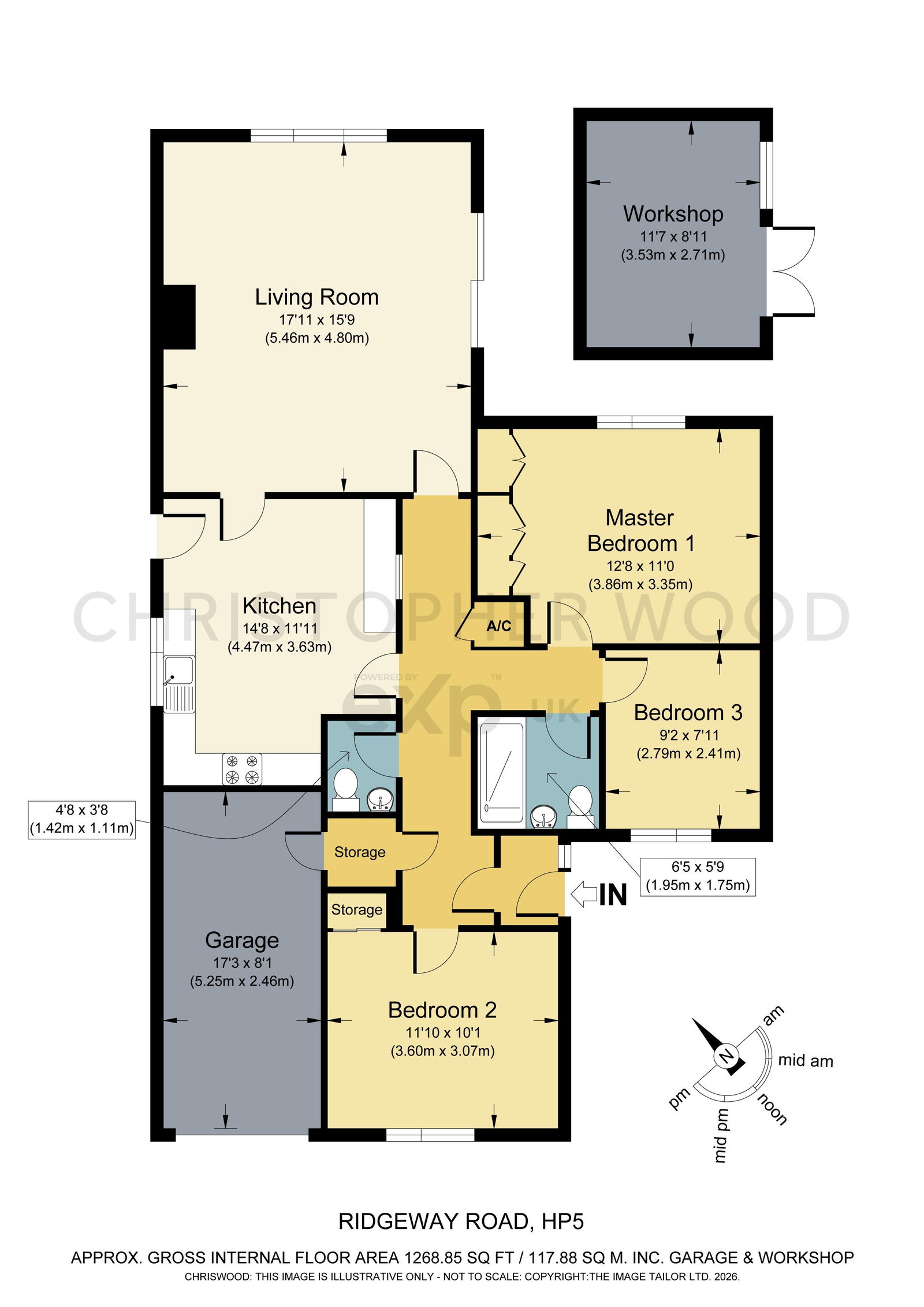 80, Ridgeway Road, Chesham floorplan