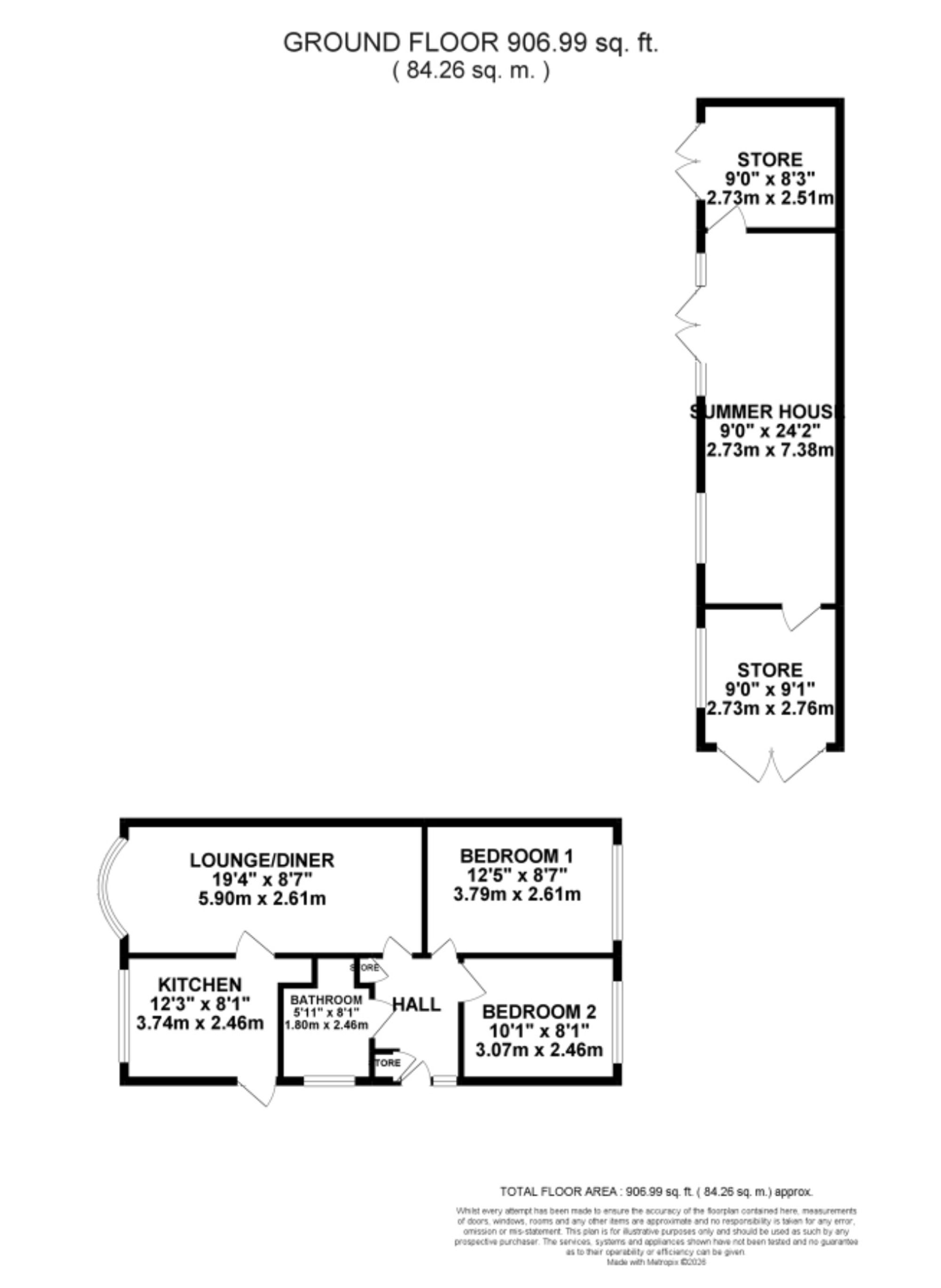 22 Runnymede, Stone floorplan