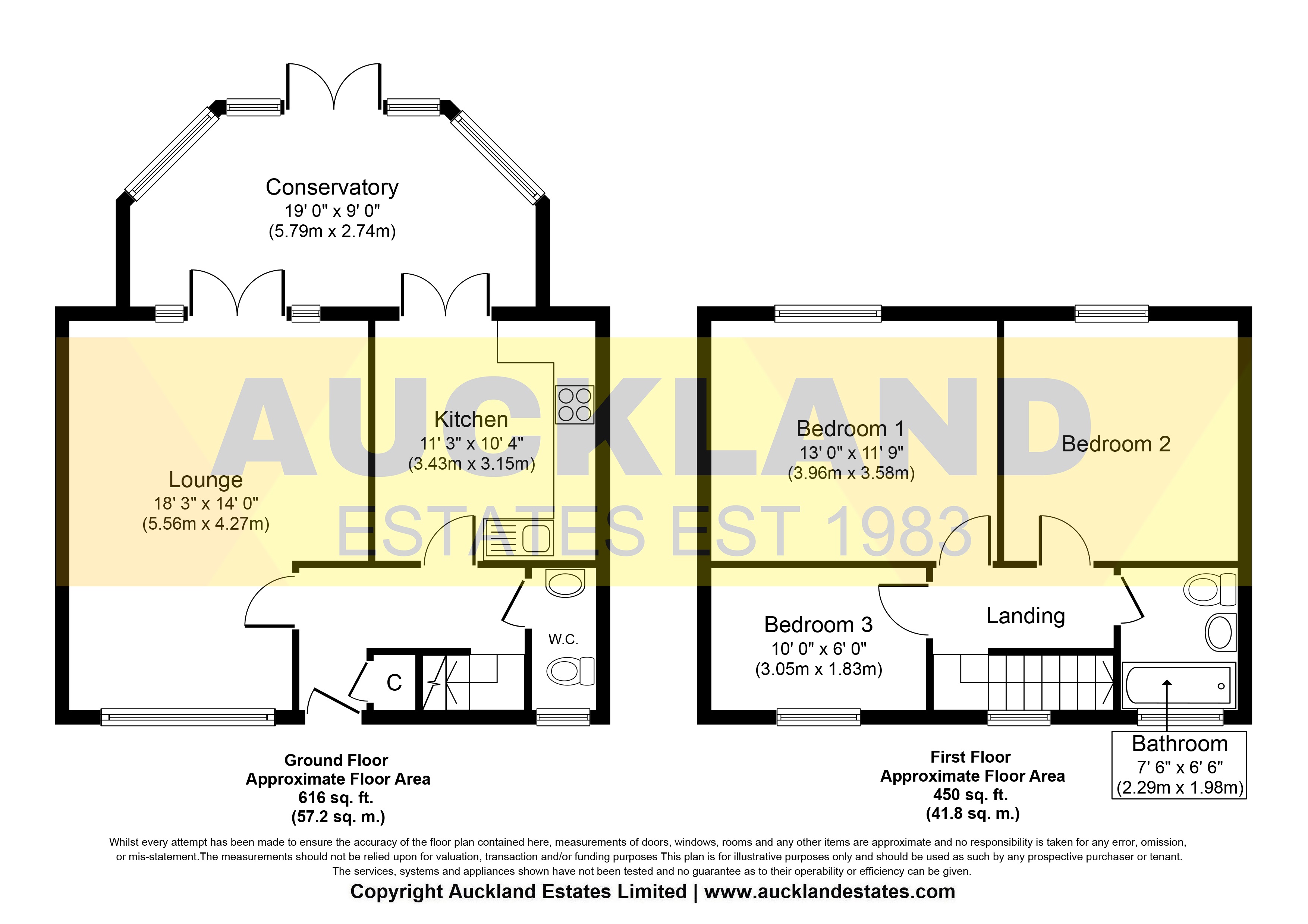 9, Frowyke Crescent, Potters Bar floorplan