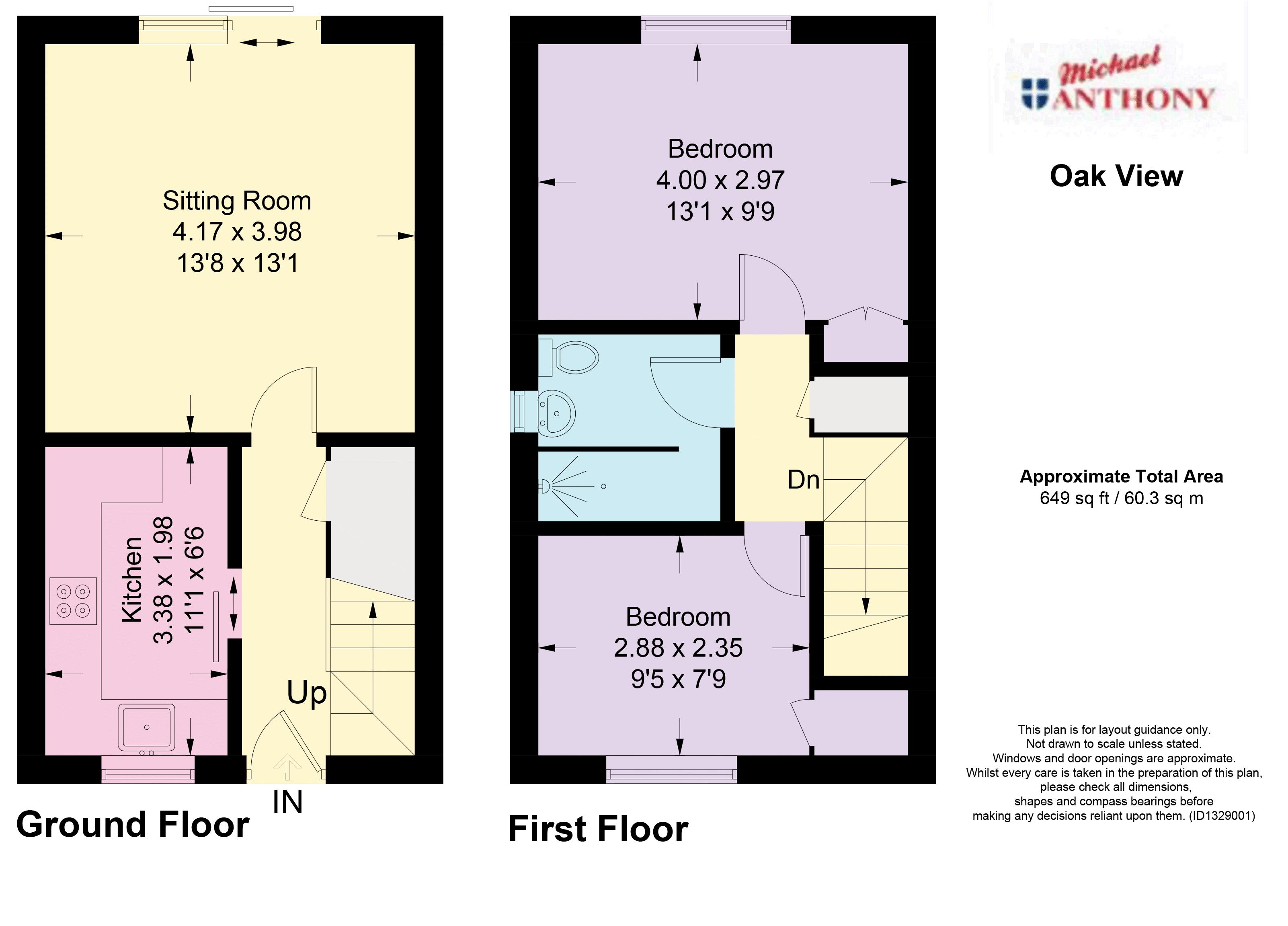 1, Oak View, Hemel Hempstead floorplan
