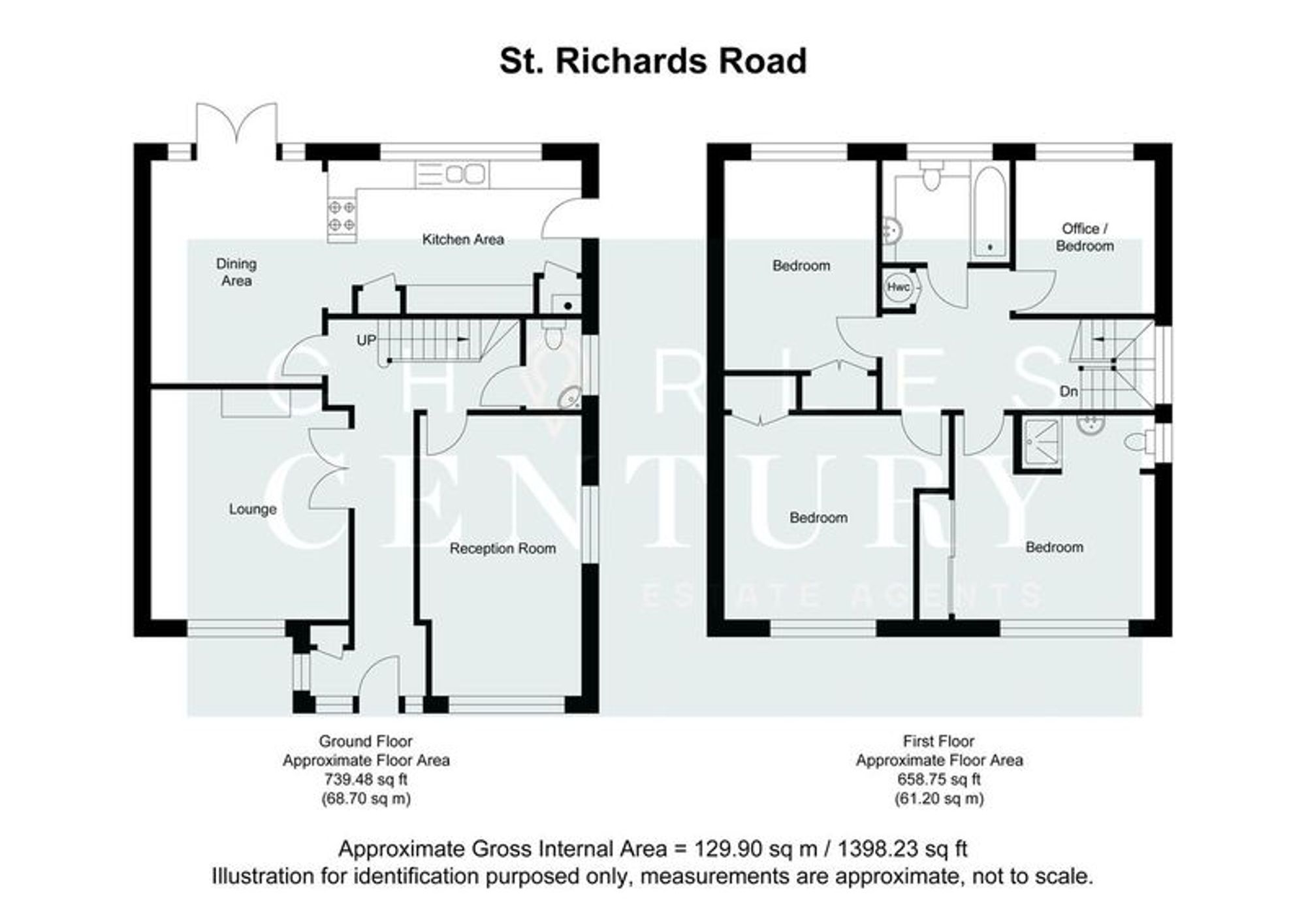 27 St. Richards Road, Crowborough floorplan
