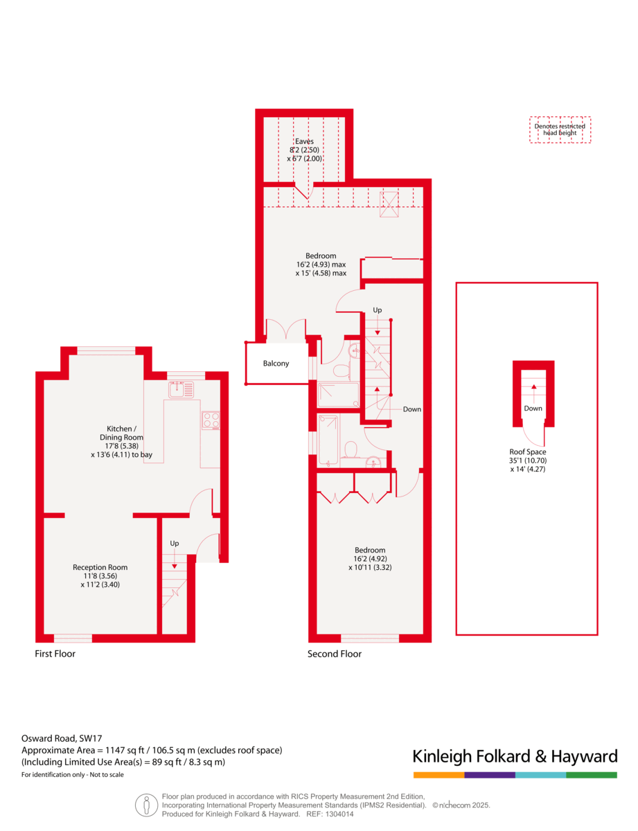 15c, Osward Road, London floorplan