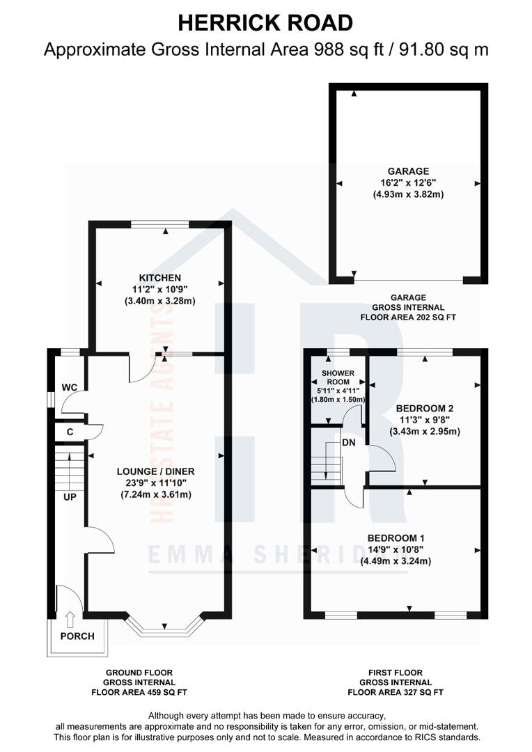 16, Herrick Road, Coventry floorplan