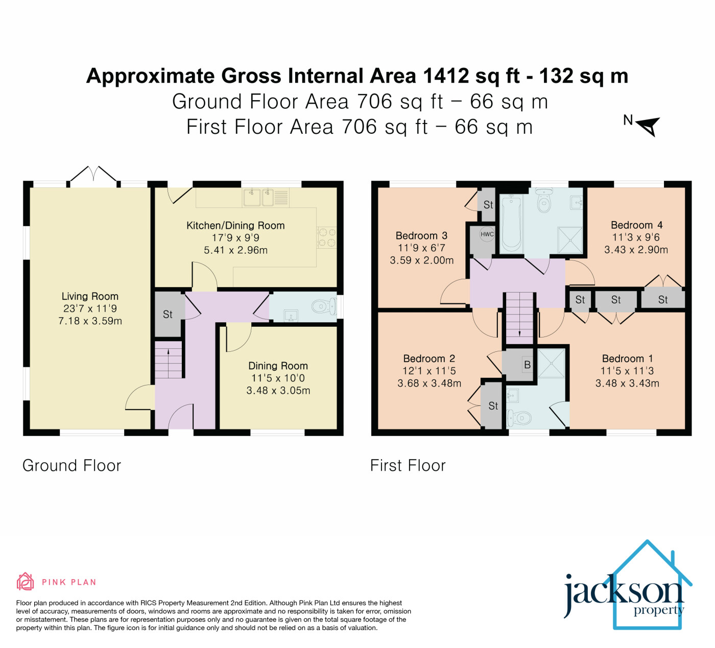21 Englands Field, Hereford floorplan
