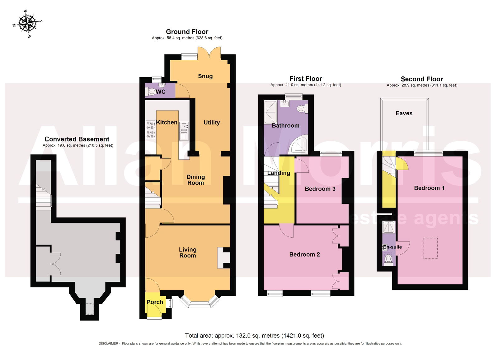 8, Cypress Street, Worcester floorplan