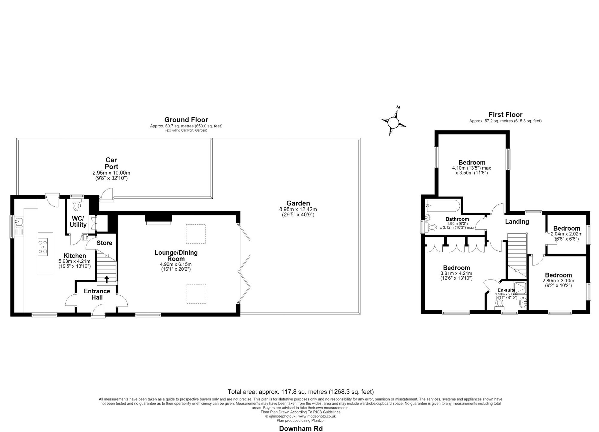 19 Downham Road, Billericay floorplan