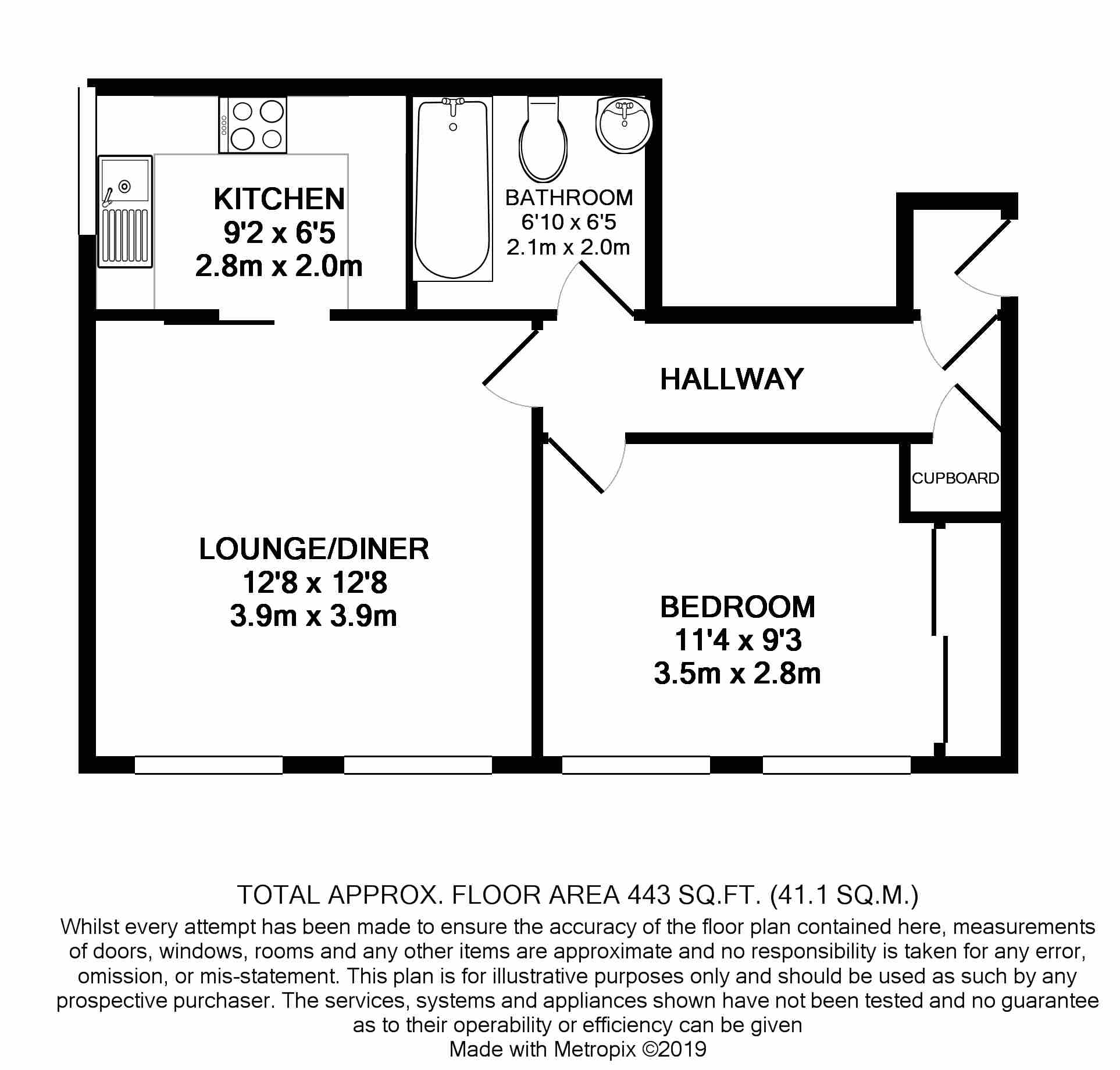 1 Bedrooms Flat to rent in Kellaway Court, 142 Kellaway Avenue, Golden Hill, Bristol BS6