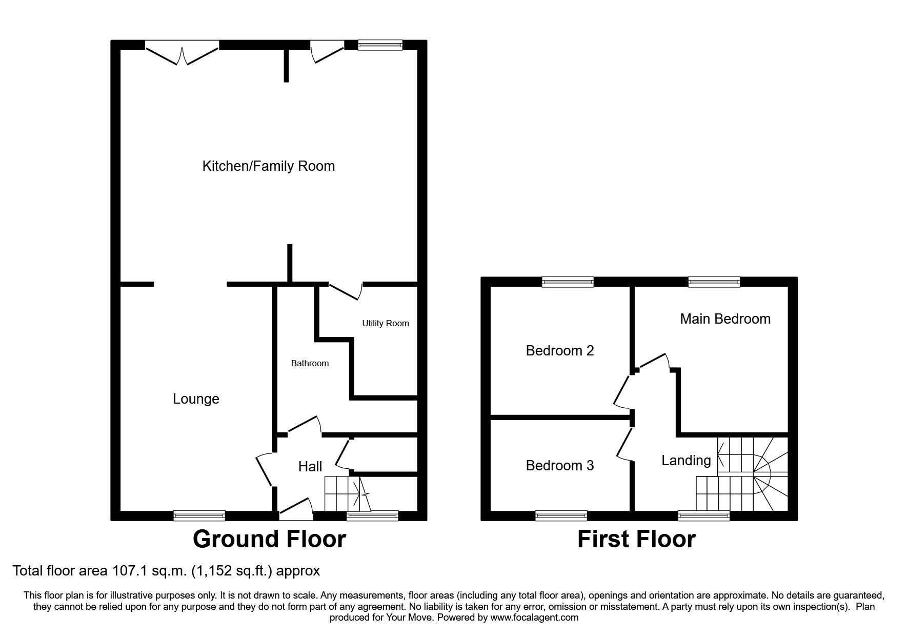 Coton Park, Linton, Swadlincote, Derbyshire DE12, 3 bedroom terraced house for sale 64401531