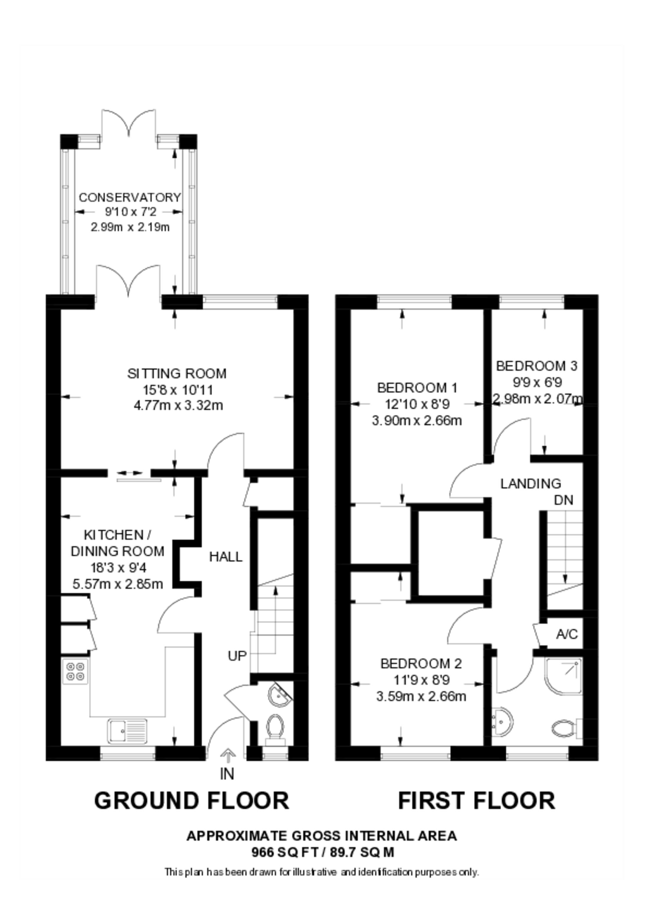 Laidon Square, Hemel Hempstead floorplan