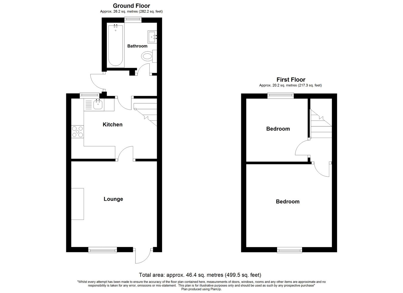 52, Station Road, Sawbridgeworth floorplan