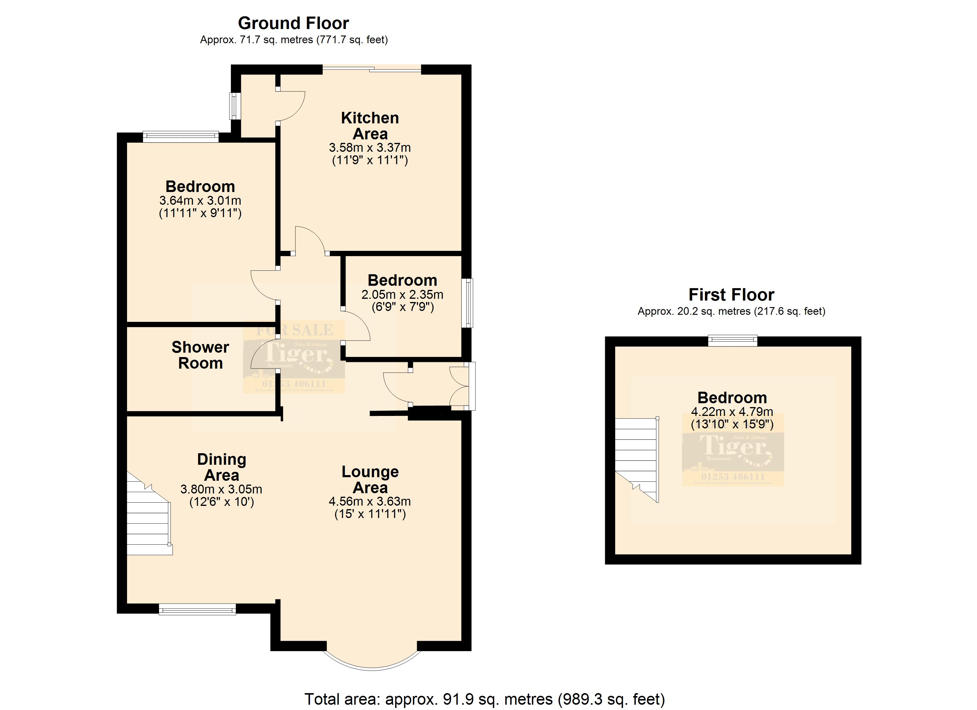 Arnside Avenue, Blackpool FY1, 3 bedroom semi-detached bungalow for ...