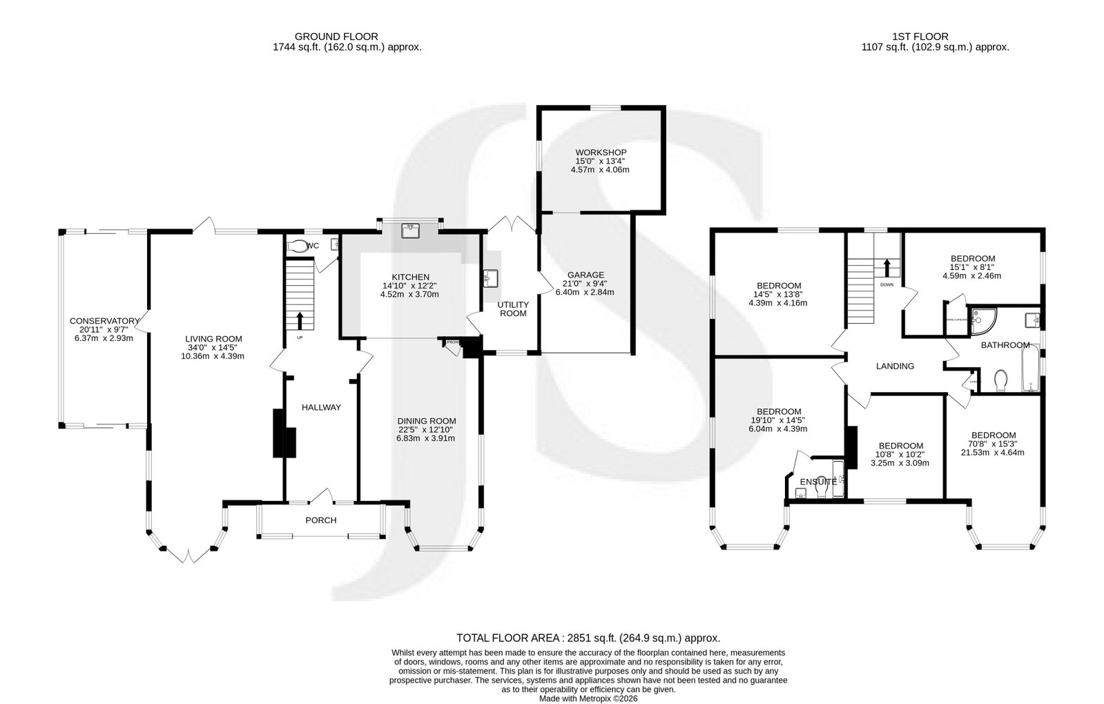 14, Palmers Way, Worthing floorplan