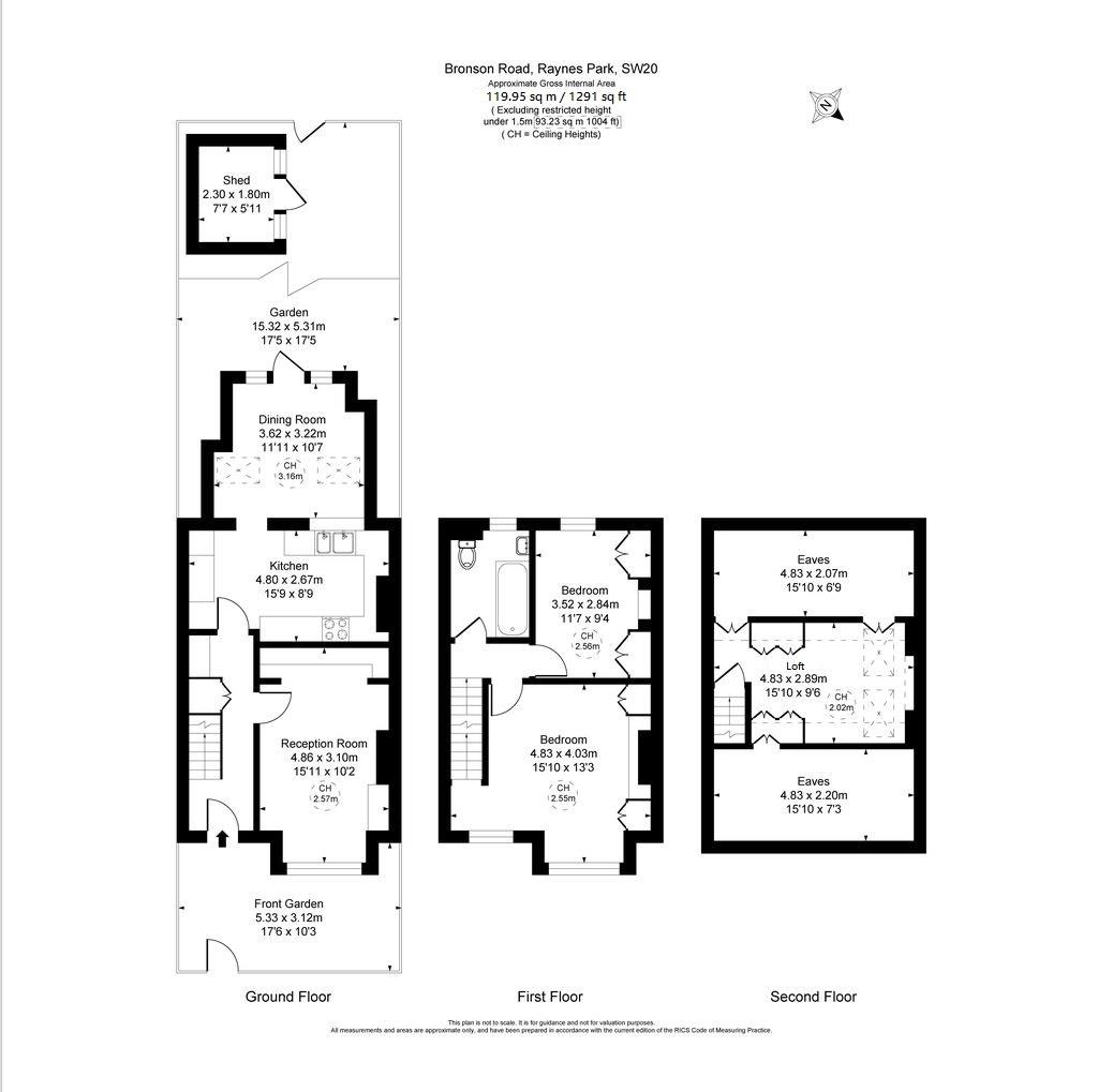 17, Bronson Road, Raynes Park floorplan