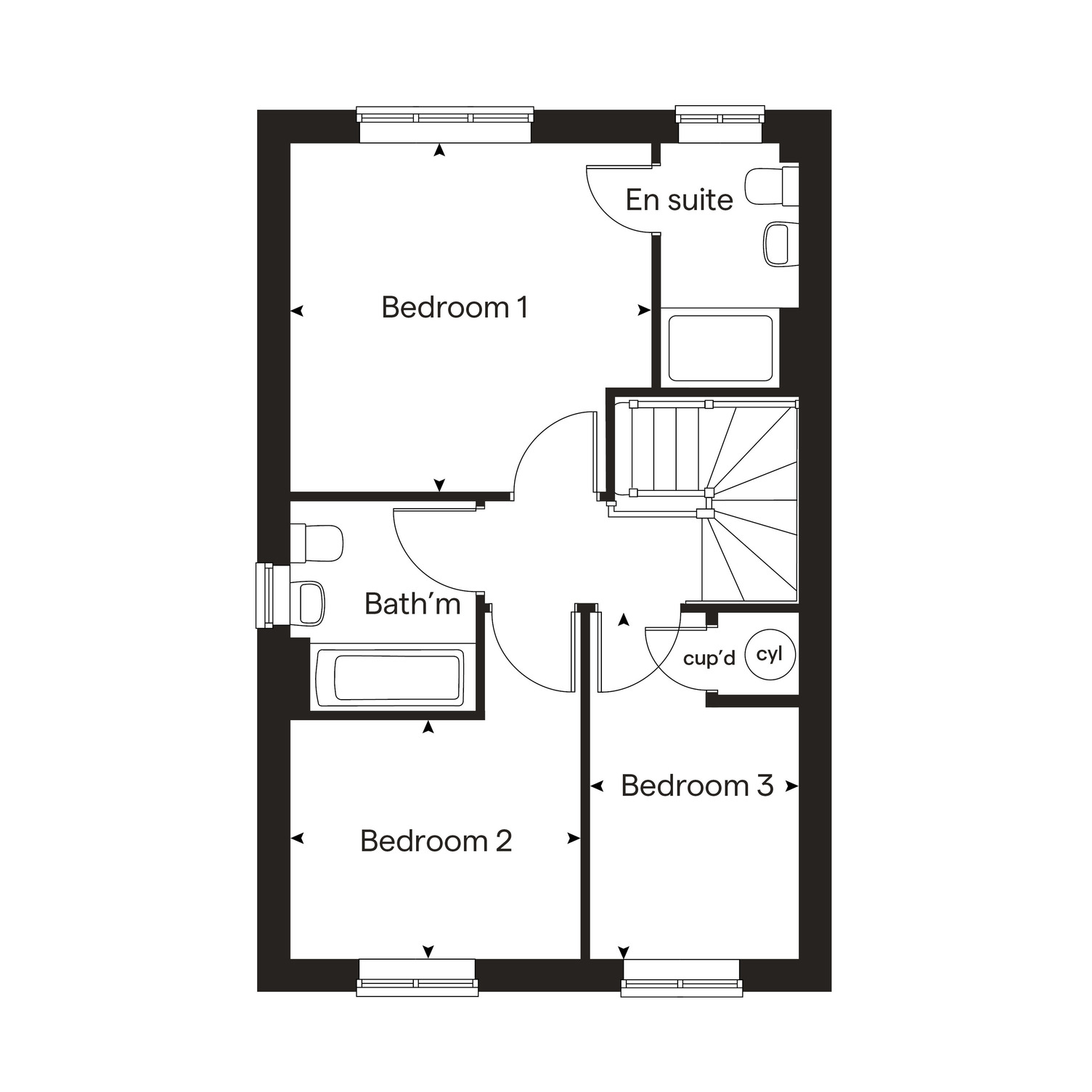 132, Leytown Drive, Bideford floorplan