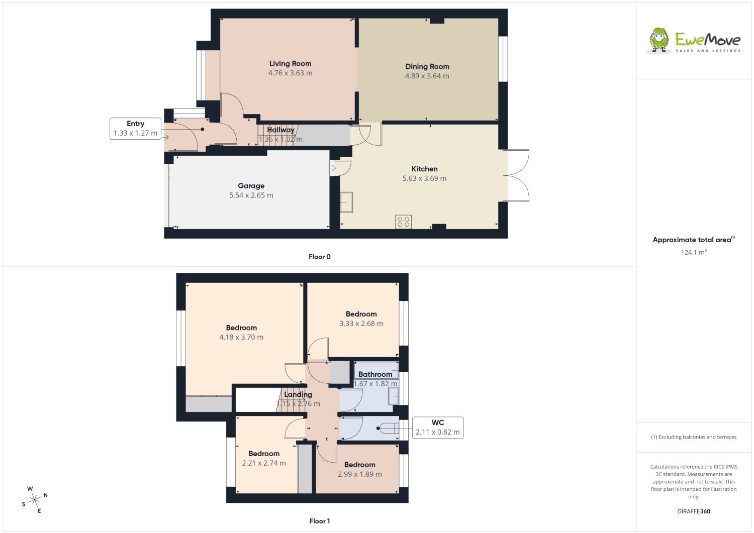 2, Lincoln Close, Ashton-under-Lyne floorplan