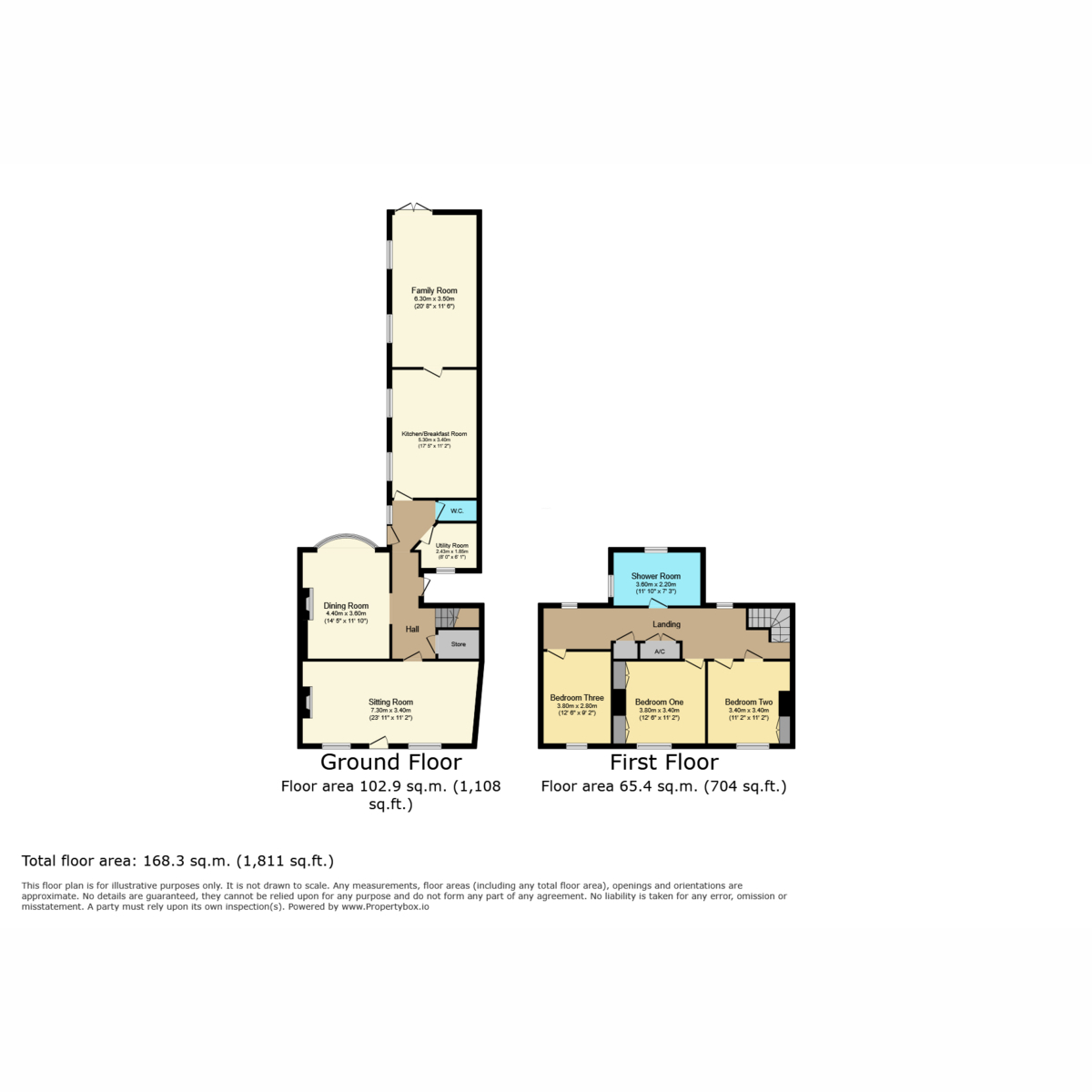 59, Main Street, Desford floorplan