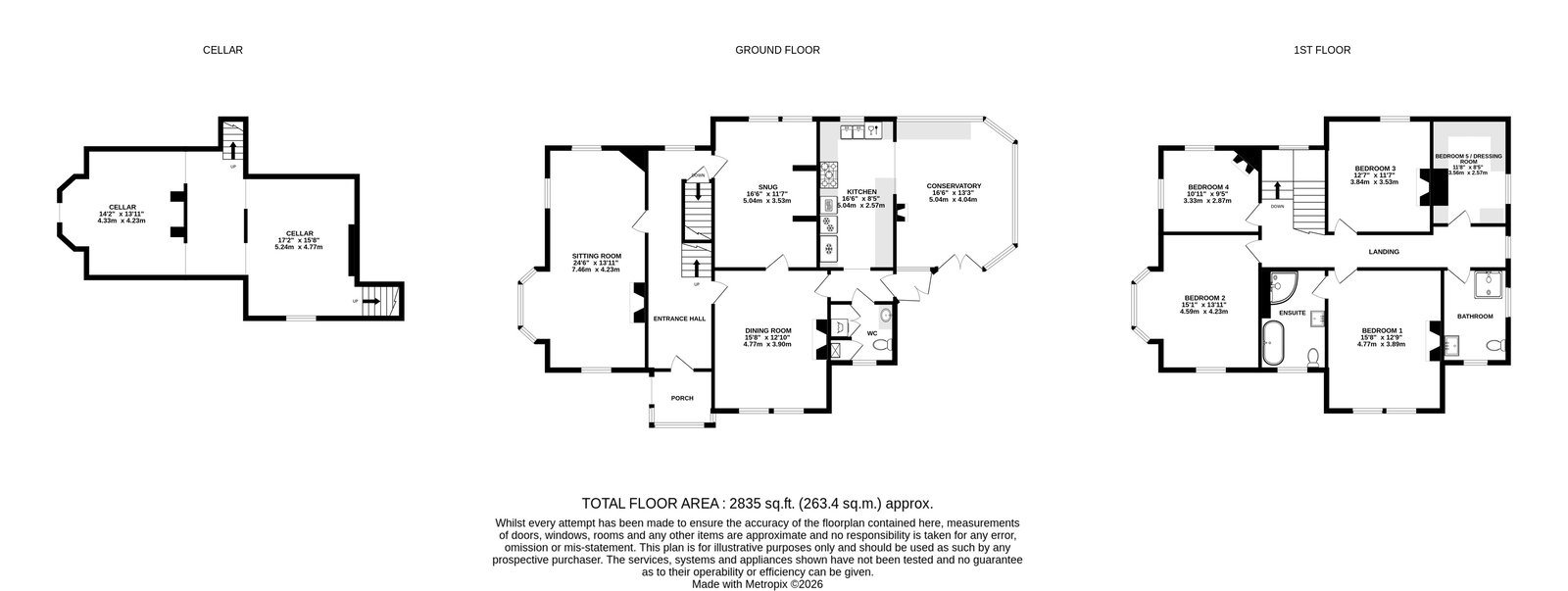 7, Hafod Road, Hereford floorplan