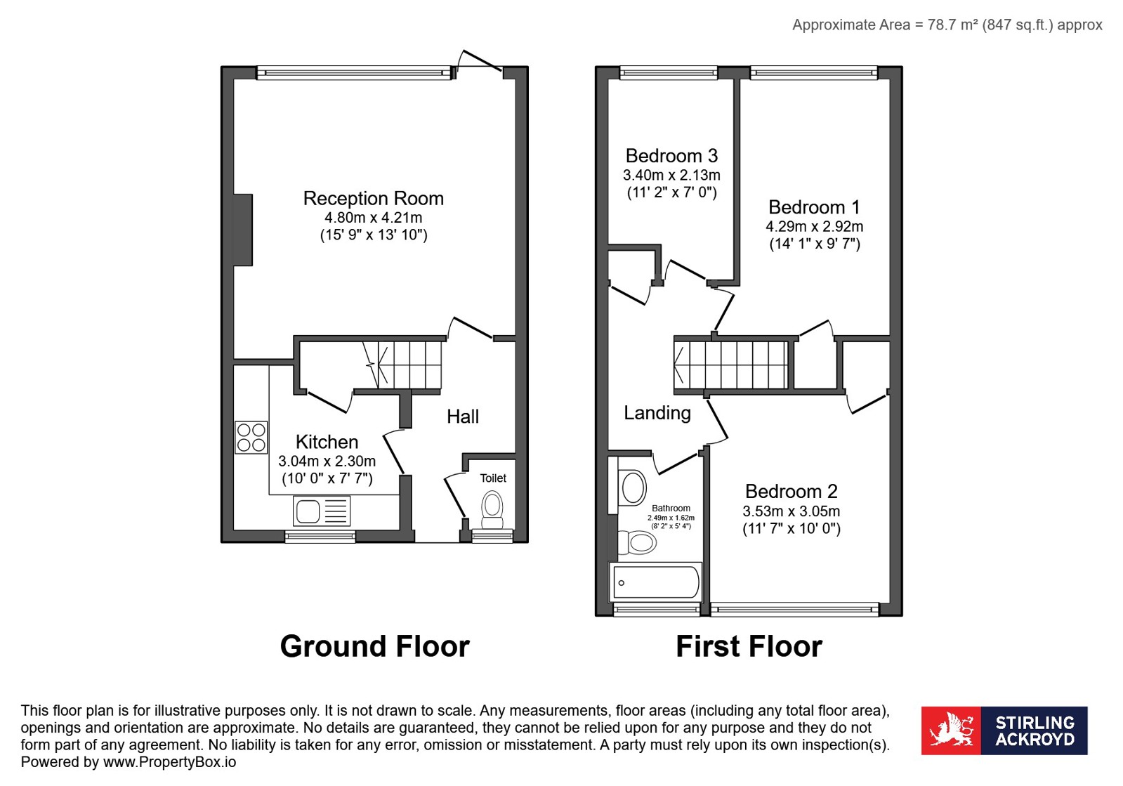 83, Ibsley Gardens, London floorplan