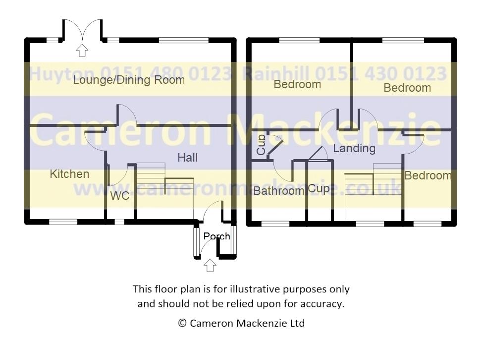 23, Cherry Tree Close, Whiston floorplan