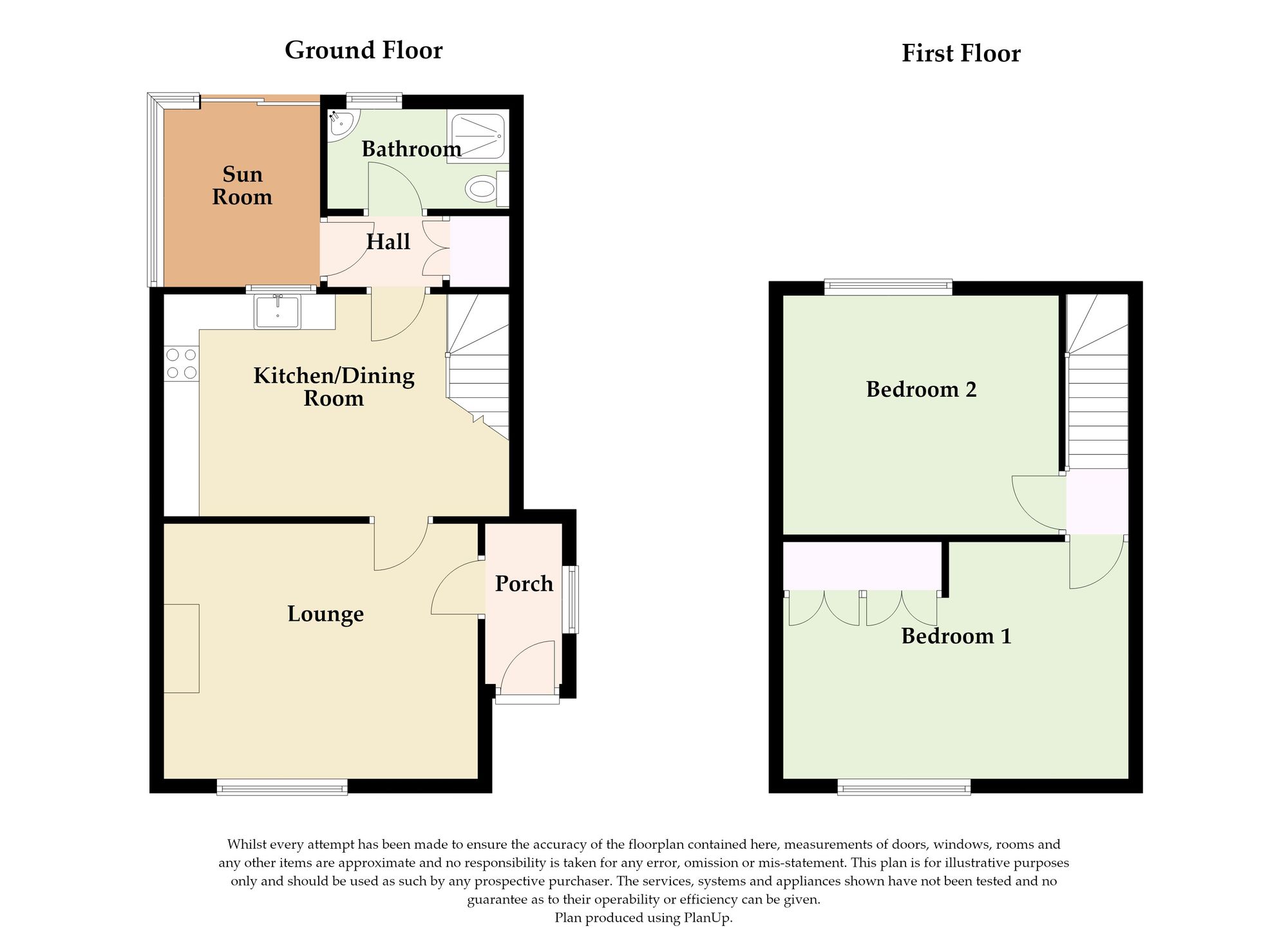 13 Kirkley Street, Lowestoft floorplan
