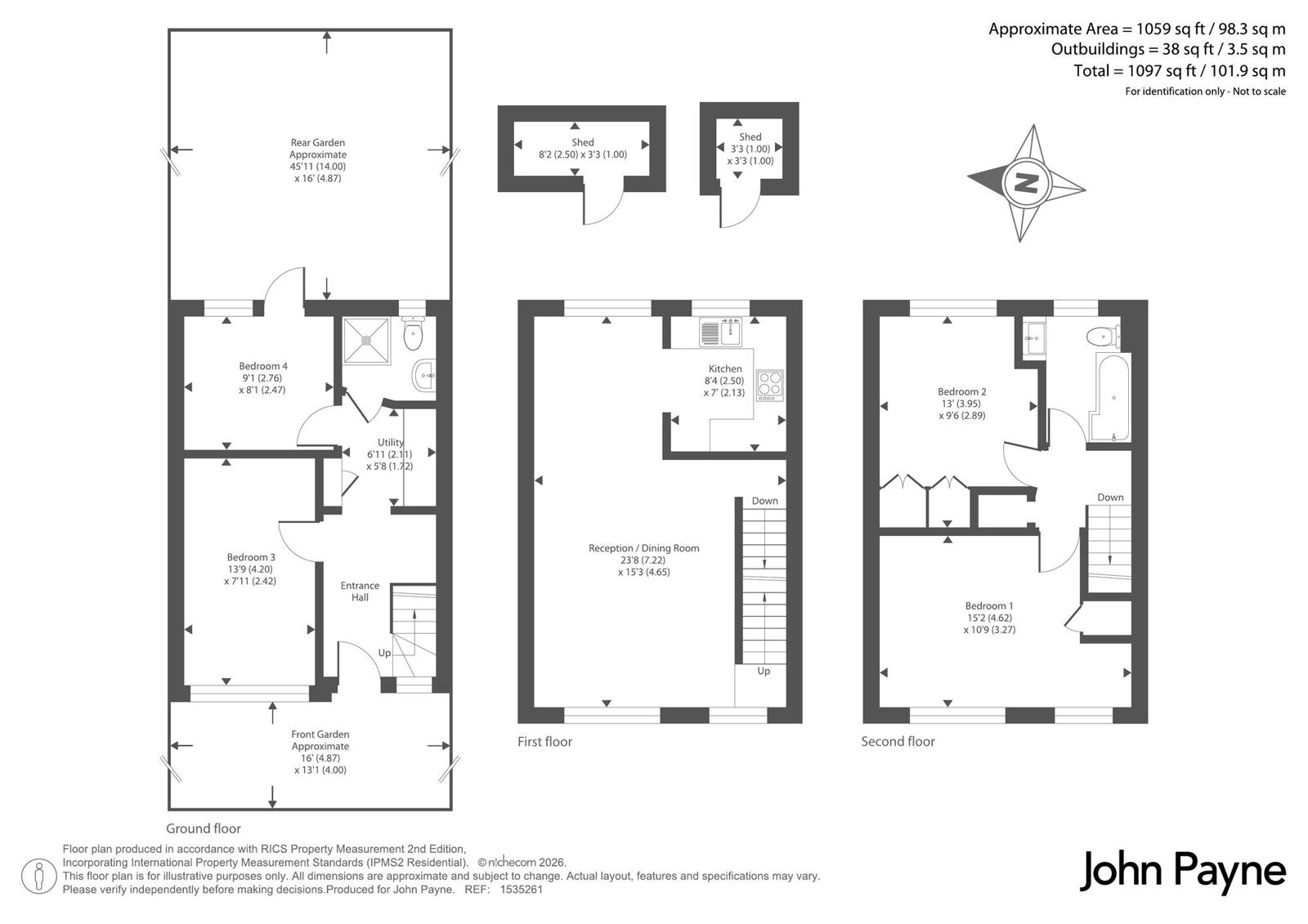 Burnt Ash Road, Lee floorplan