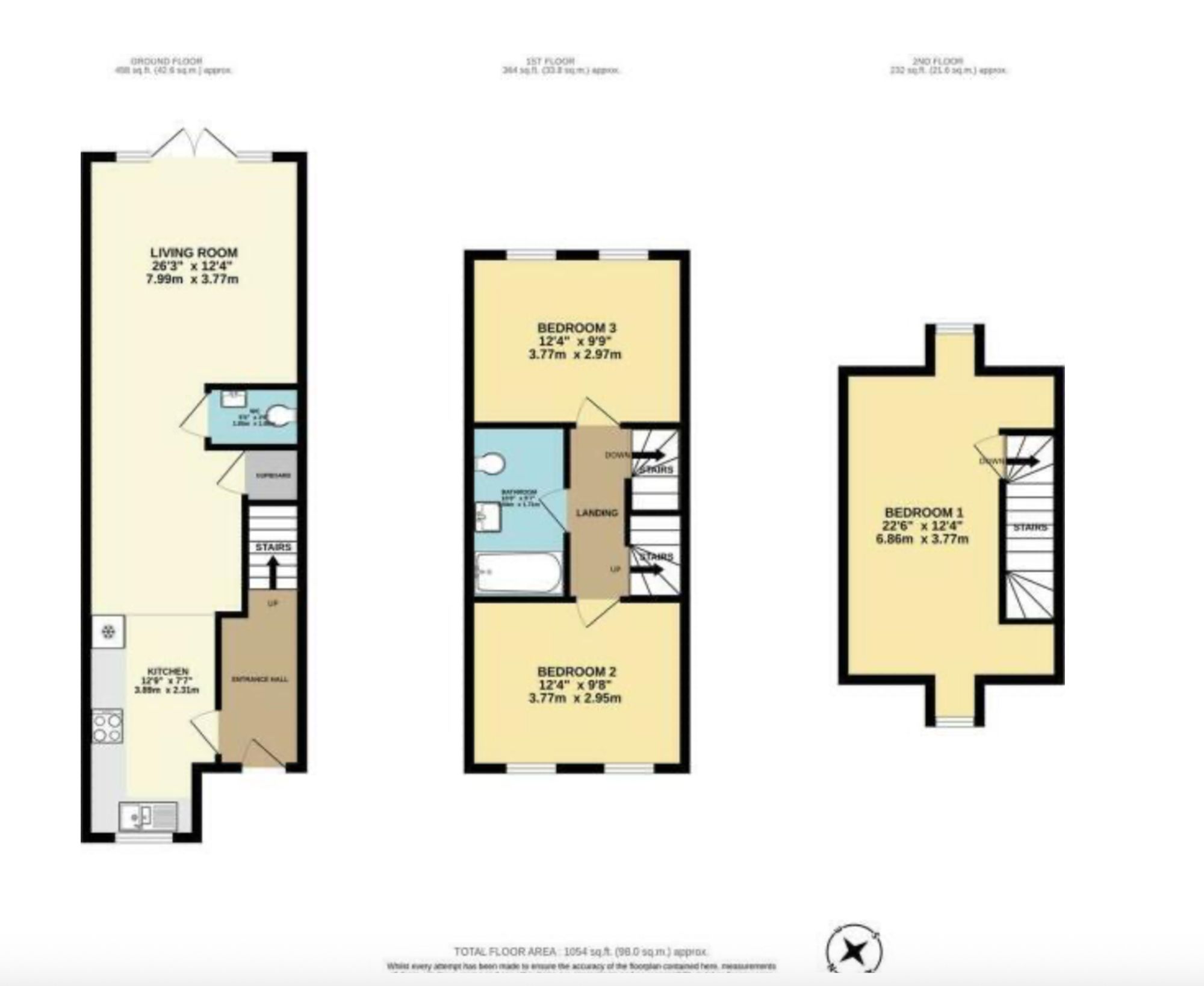 32 Ivy Street, Gillingham floorplan