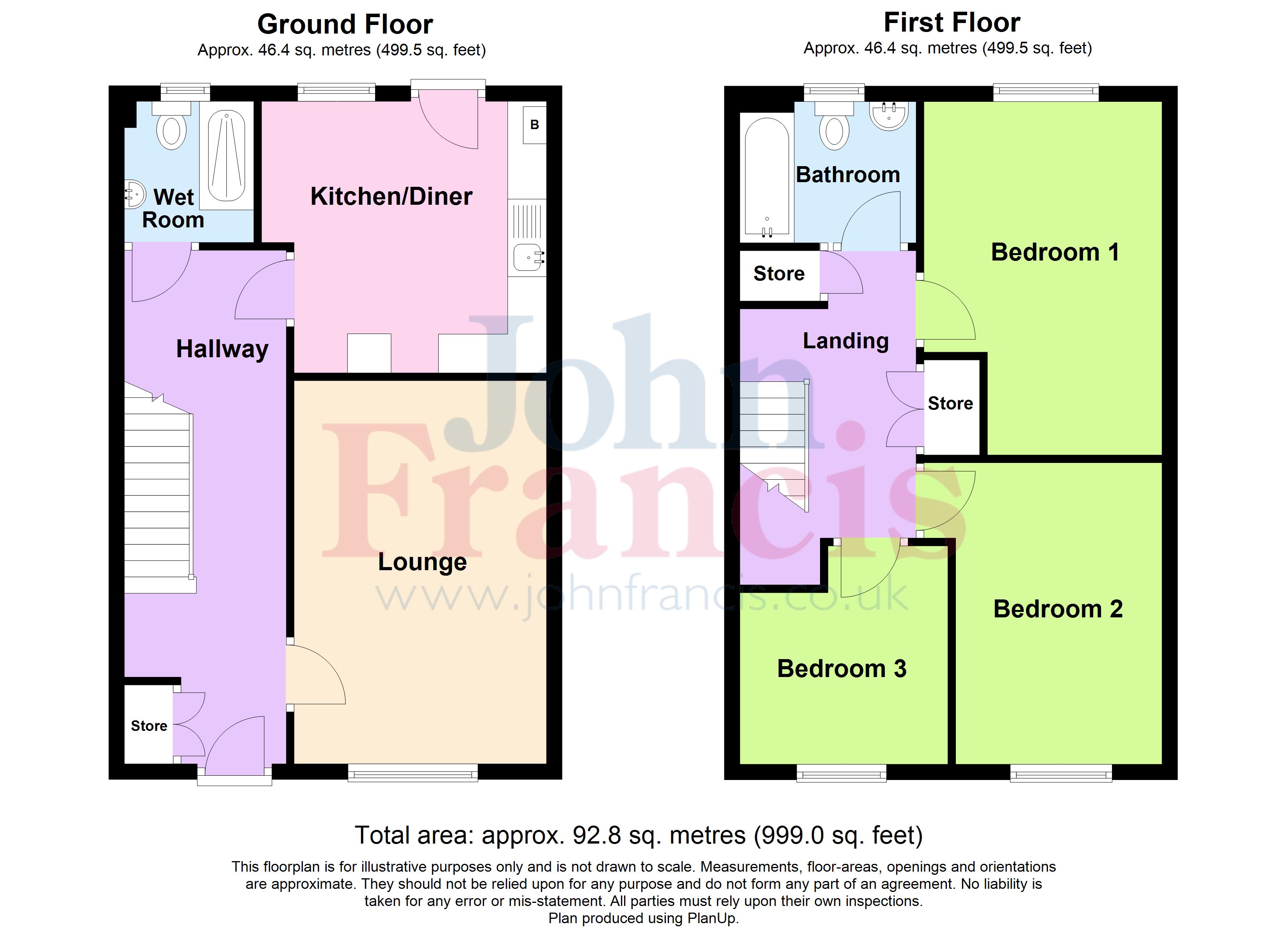60, Cwm Y Lladron, Gorseinon floorplan